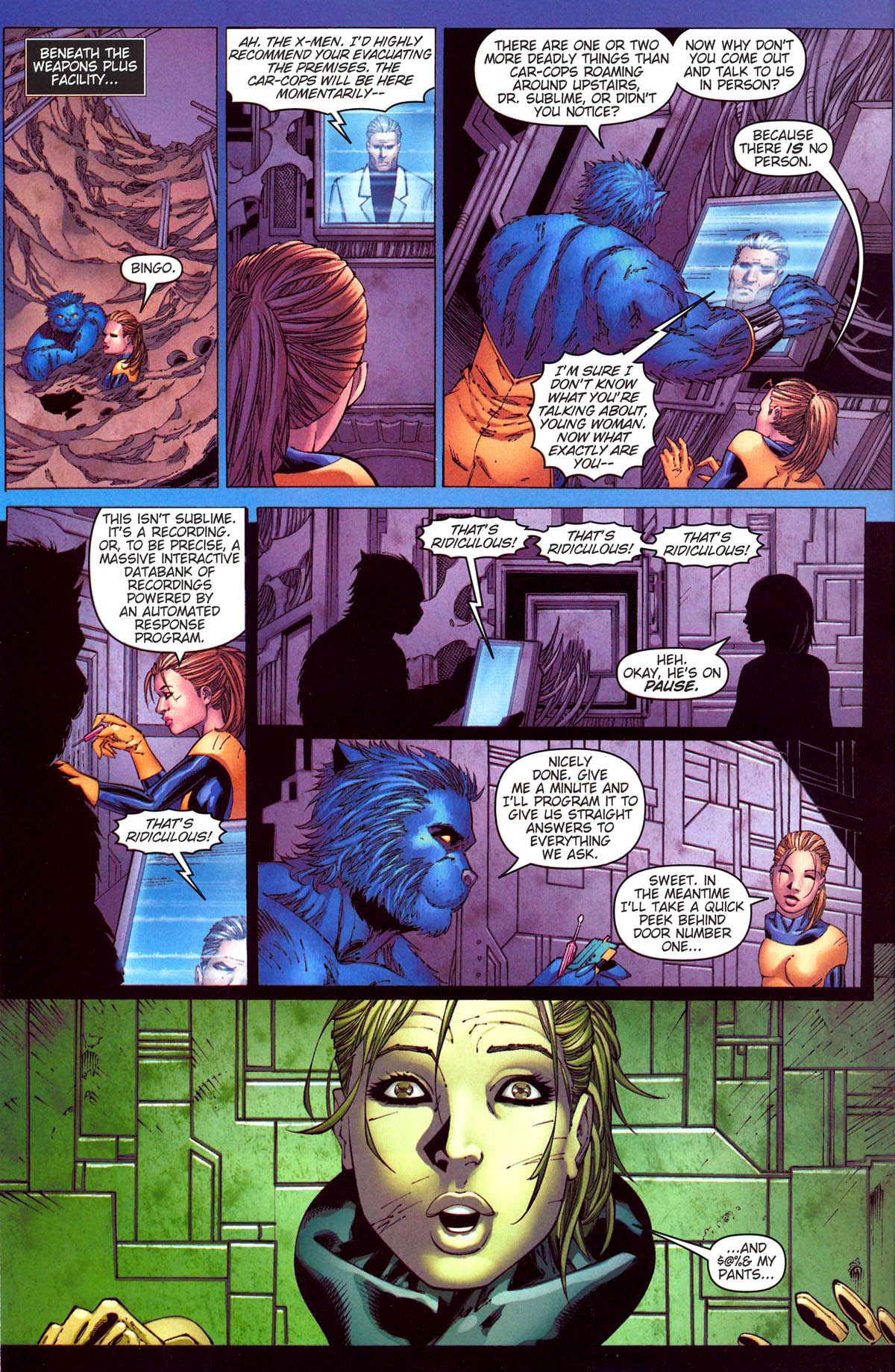 Read online X-Men: Phoenix - Warsong comic -  Issue #4 - 17
