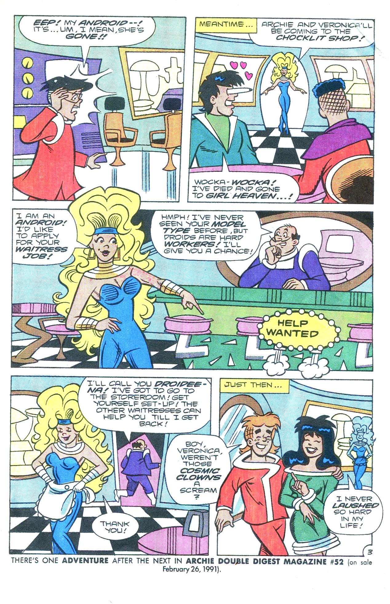 Read online Archie 3000! (1989) comic -  Issue #15 - 31