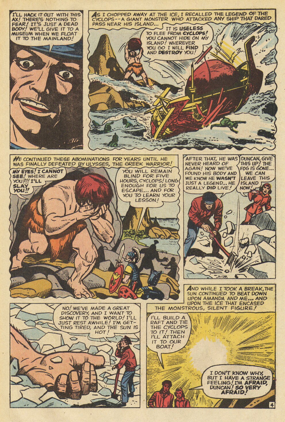 Read online Where Monsters Dwell (1970) comic -  Issue #1 - 7