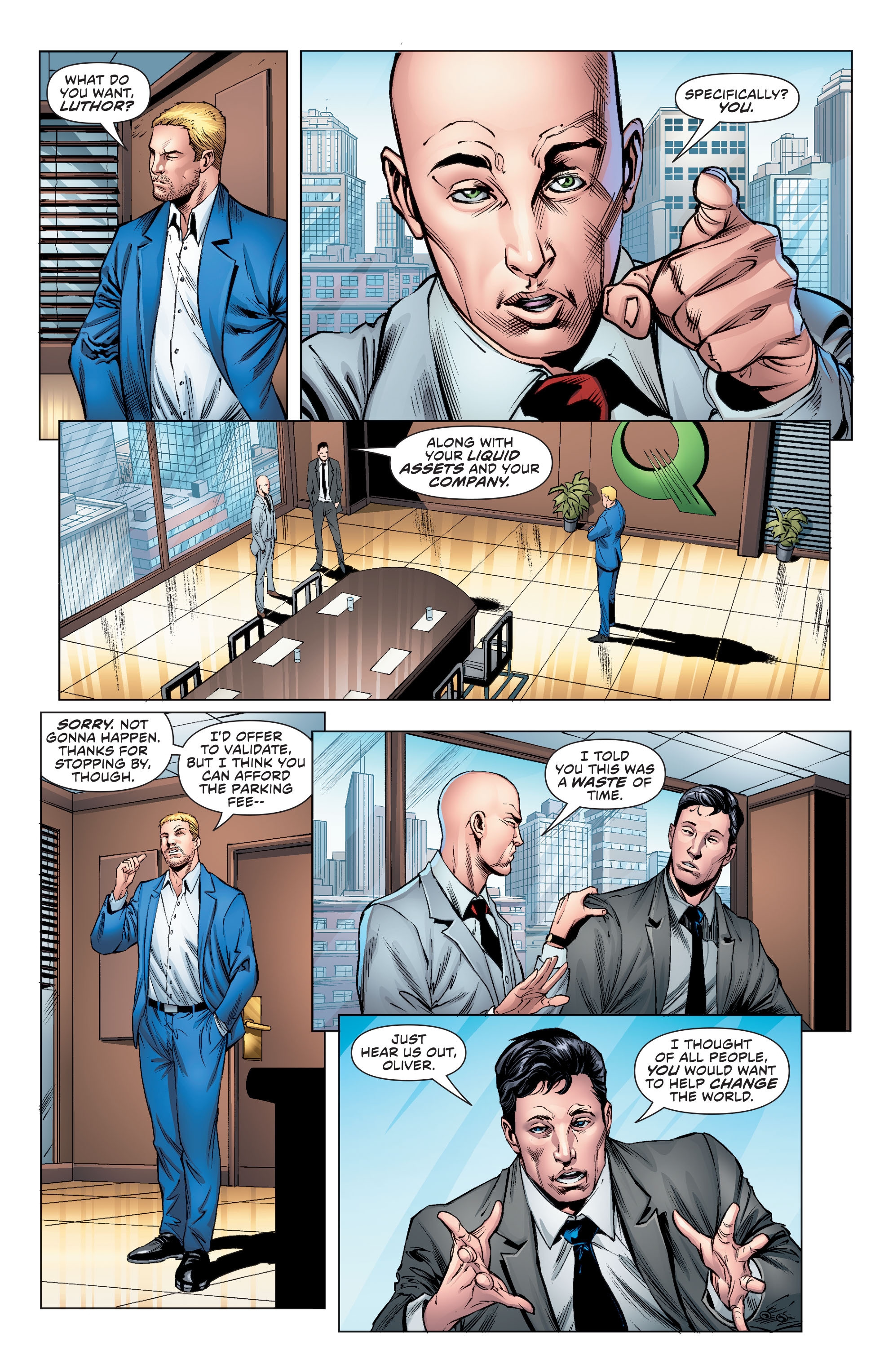 Read online Green Arrow (2011) comic -  Issue #35 - 12