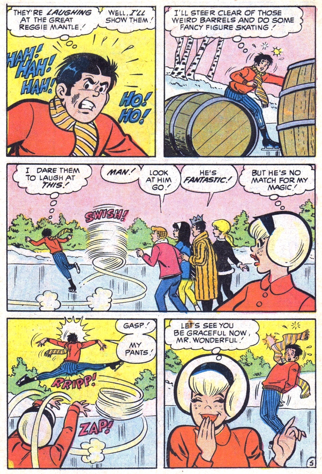 Read online Reggie and Me (1966) comic -  Issue #54 - 7