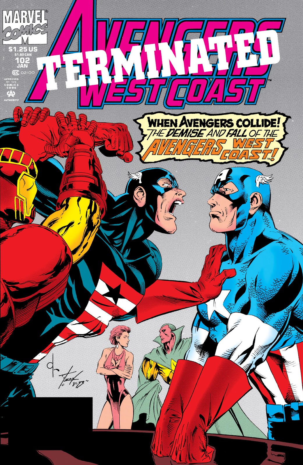 Avengers West Coast (1989) 102 Page 1