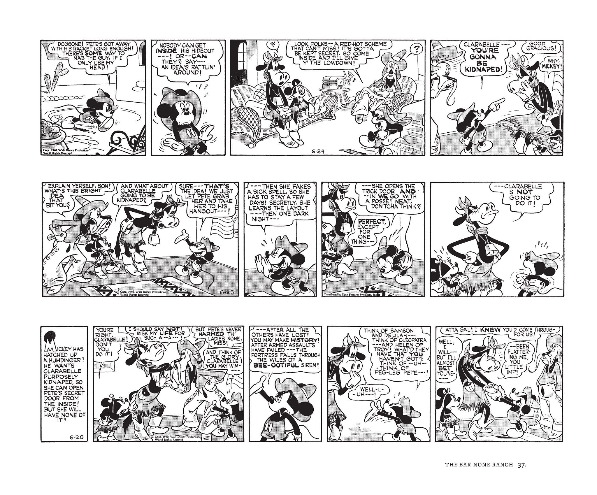 Read online Walt Disney's Mickey Mouse by Floyd Gottfredson comic -  Issue # TPB 6 (Part 1) - 37