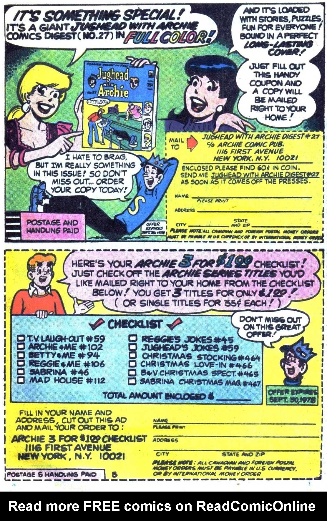 Read online Archie Giant Series Magazine comic -  Issue #470 - 27