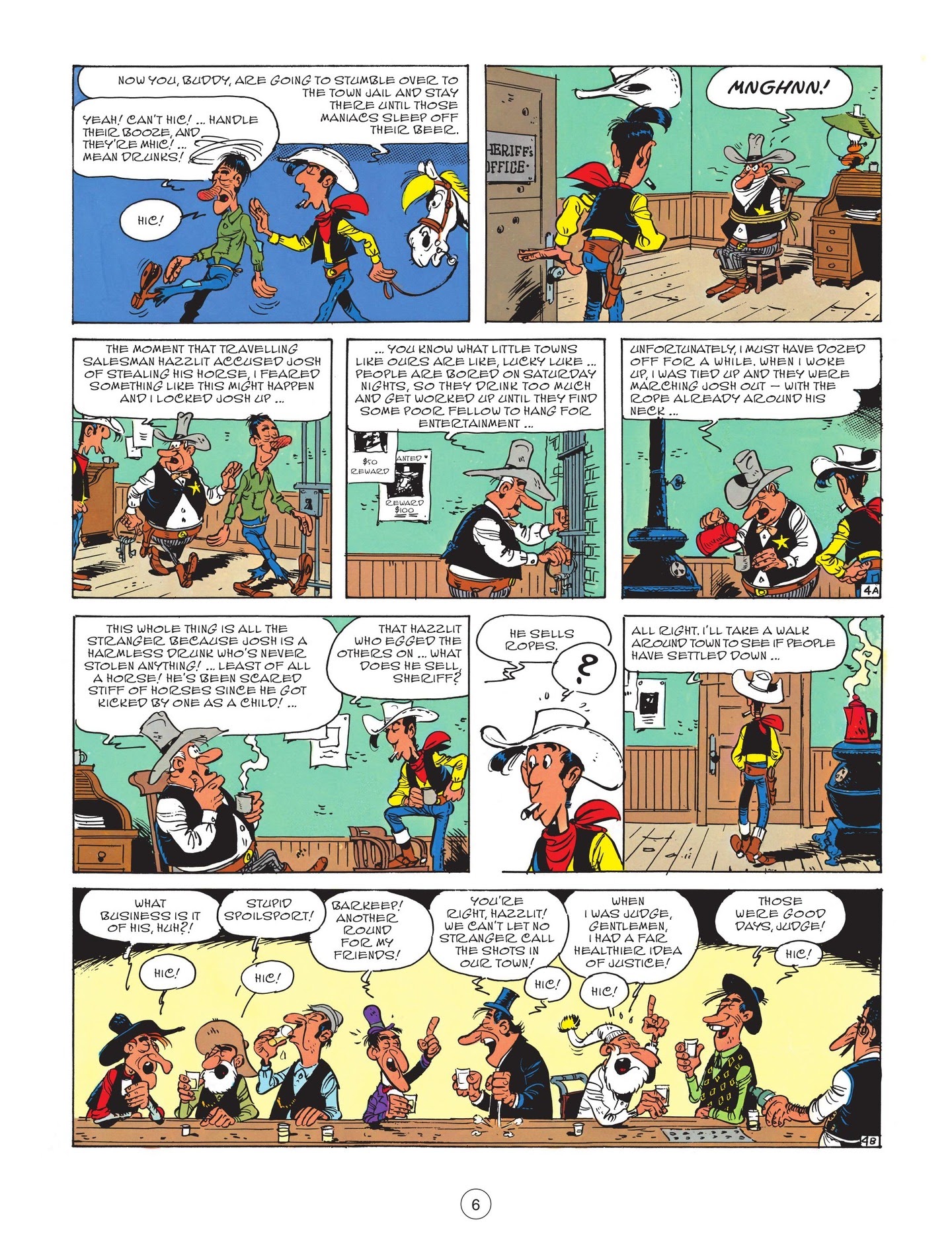 Read online A Lucky Luke Adventure comic -  Issue #81 - 8