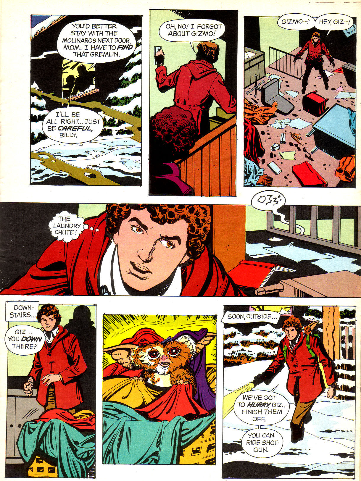 Read online Gremlins: The Official Comic Strip Adaptation comic -  Issue # Full - 39