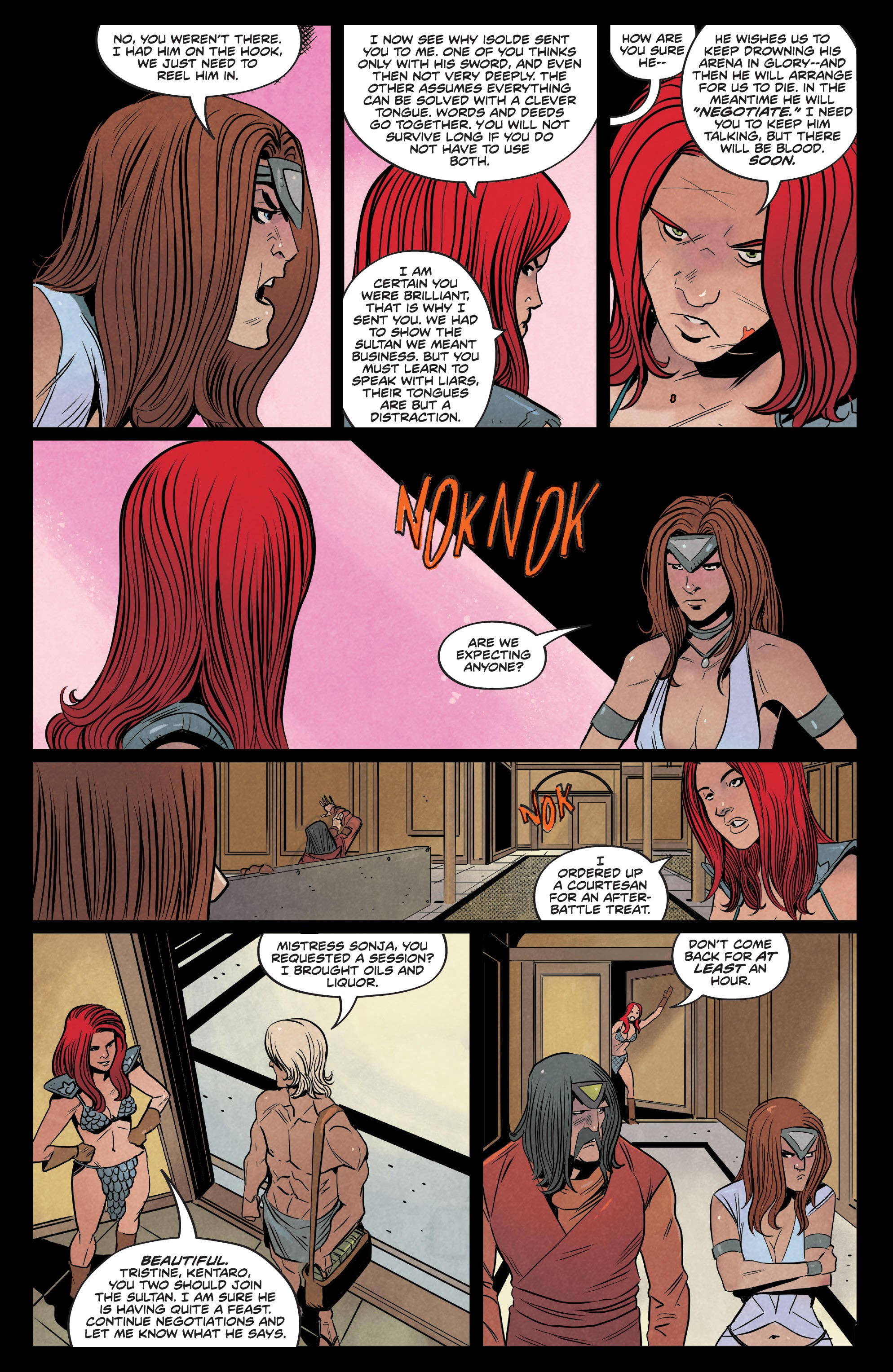 Read online Red Sonja (2019) comic -  Issue #26 - 21