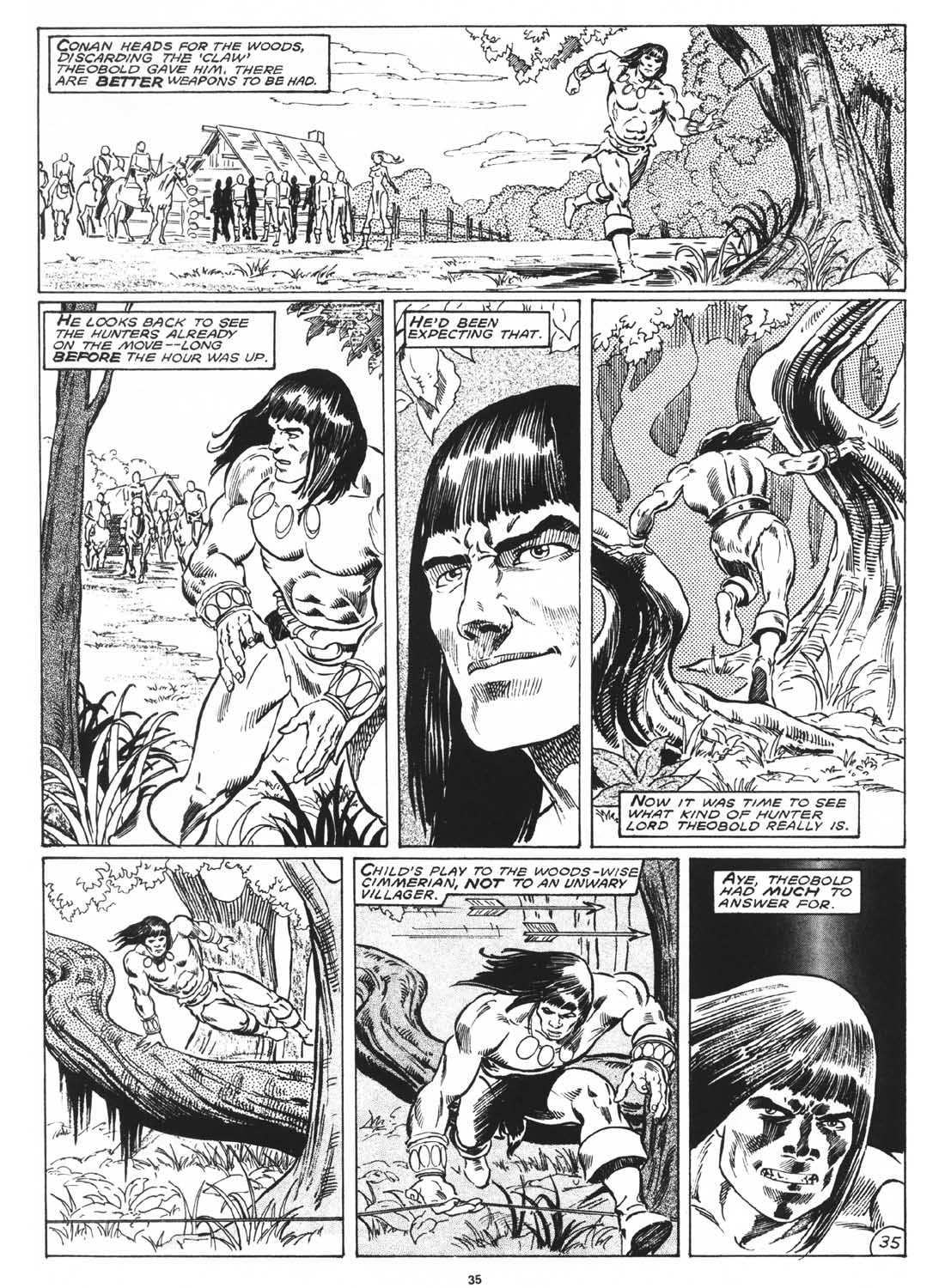 Read online The Savage Sword Of Conan comic -  Issue #171 - 37