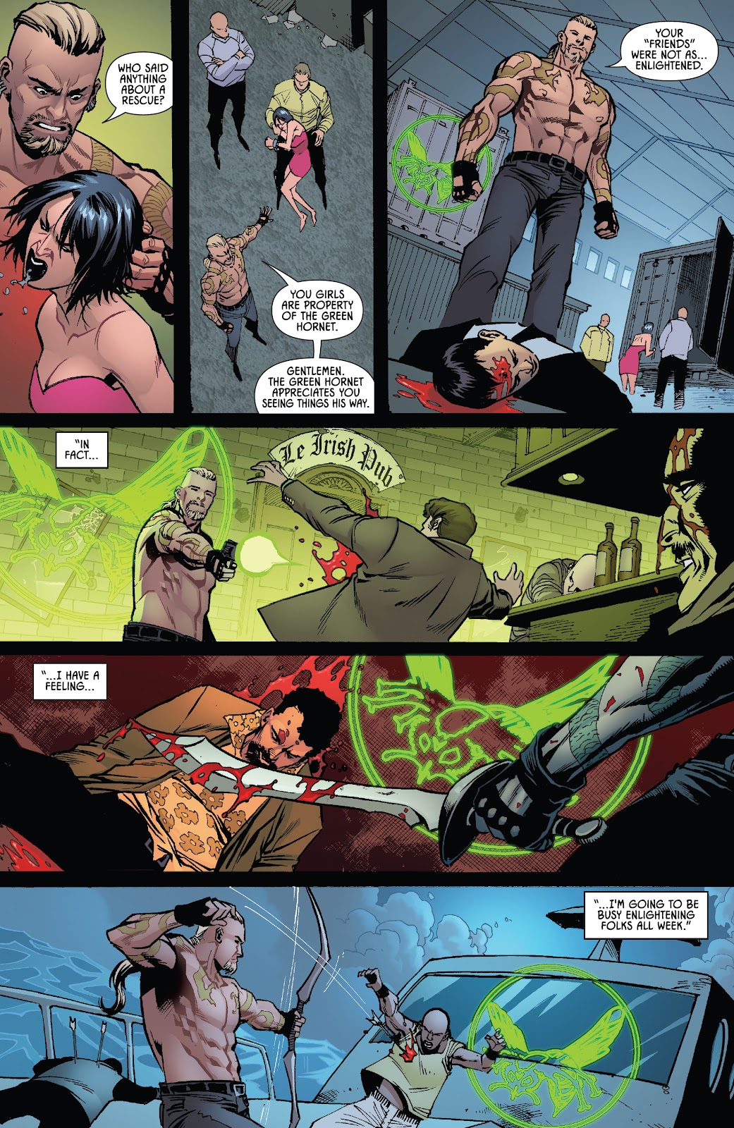Green Hornet: One Night in Bangkok issue Full - Page 12