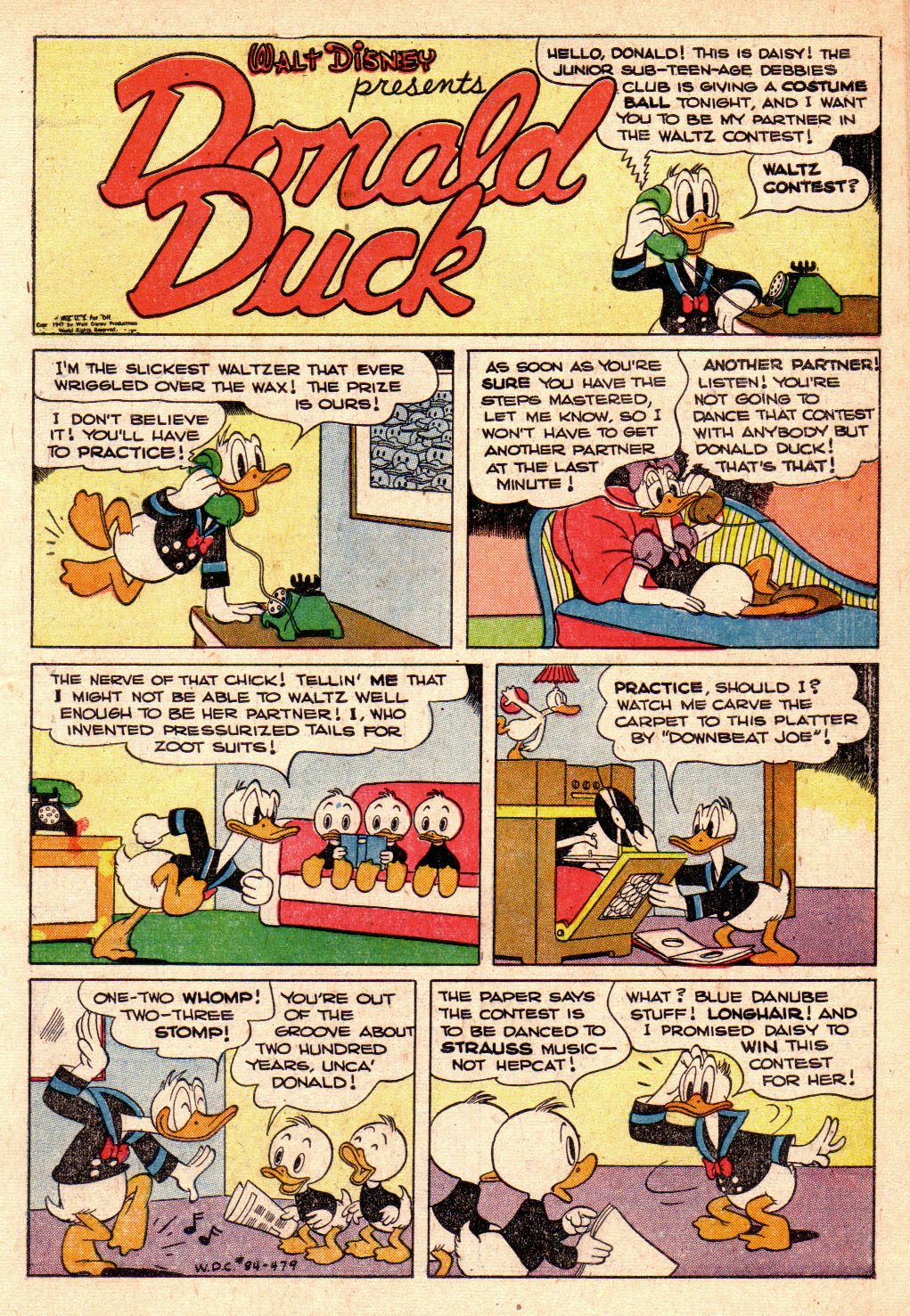 Read online Walt Disney's Comics and Stories comic -  Issue #84 - 3