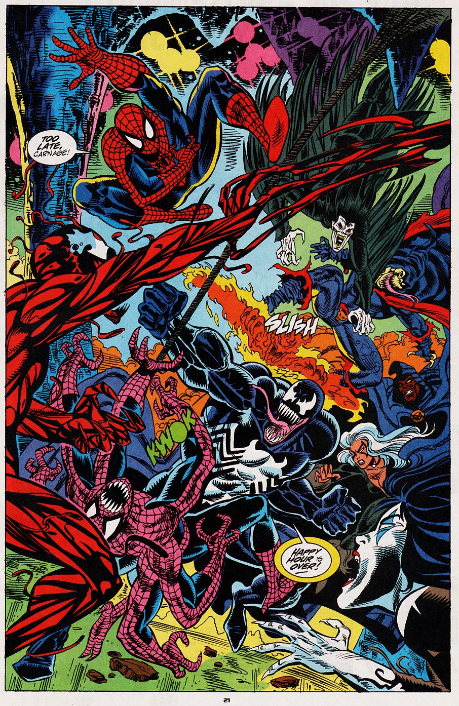 Read online Web of Spider-Man (1985) comic -  Issue #102 - 19