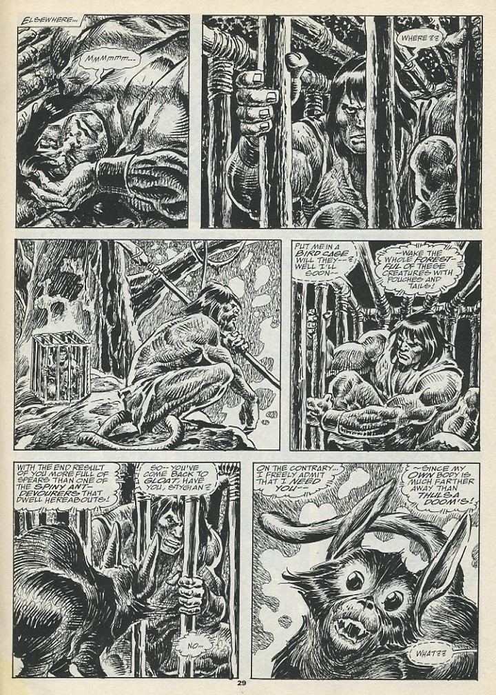 Read online The Savage Sword Of Conan comic -  Issue #193 - 31