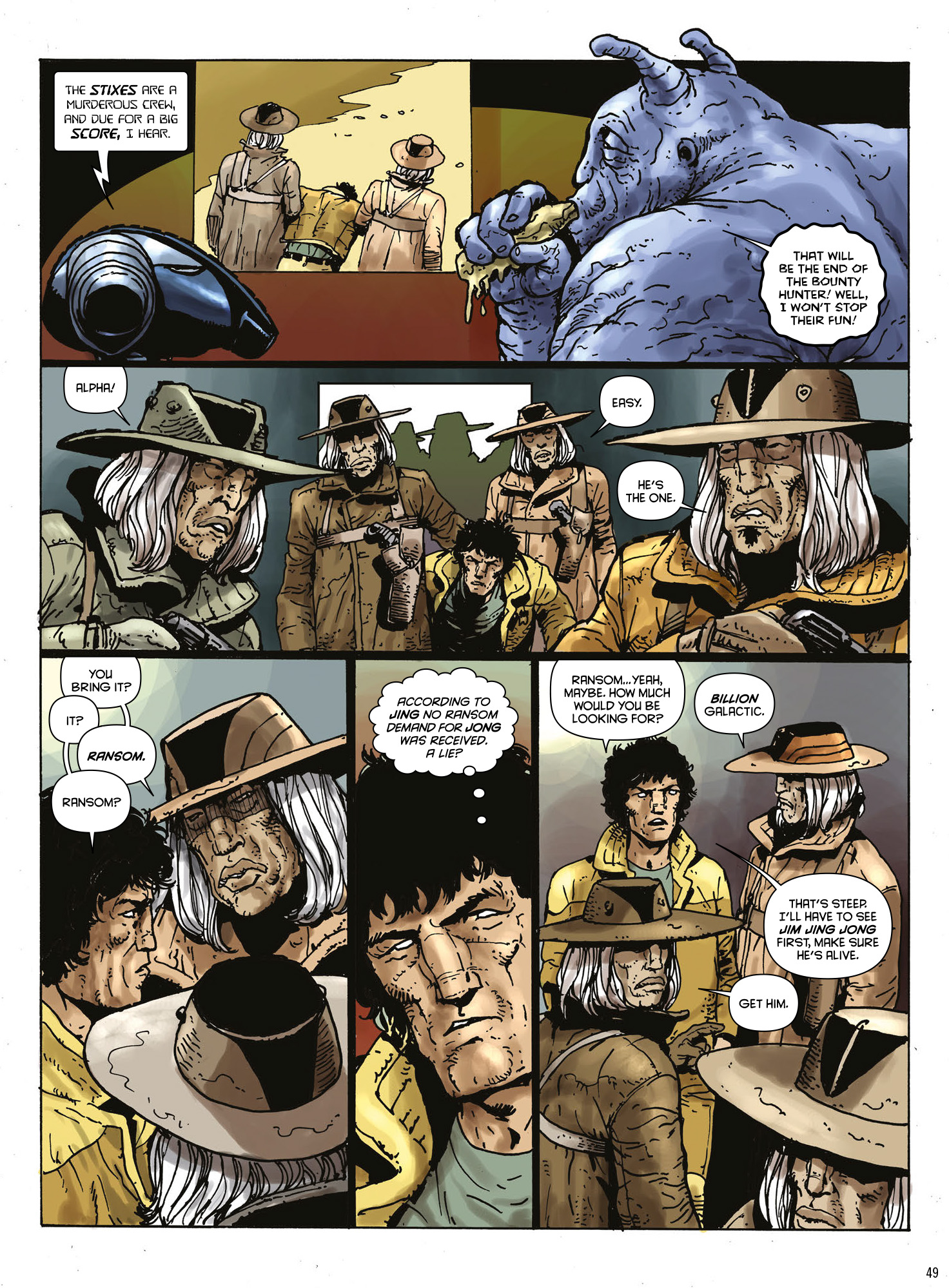 Read online Strontium Dog: Repo Men comic -  Issue # TPB - 51