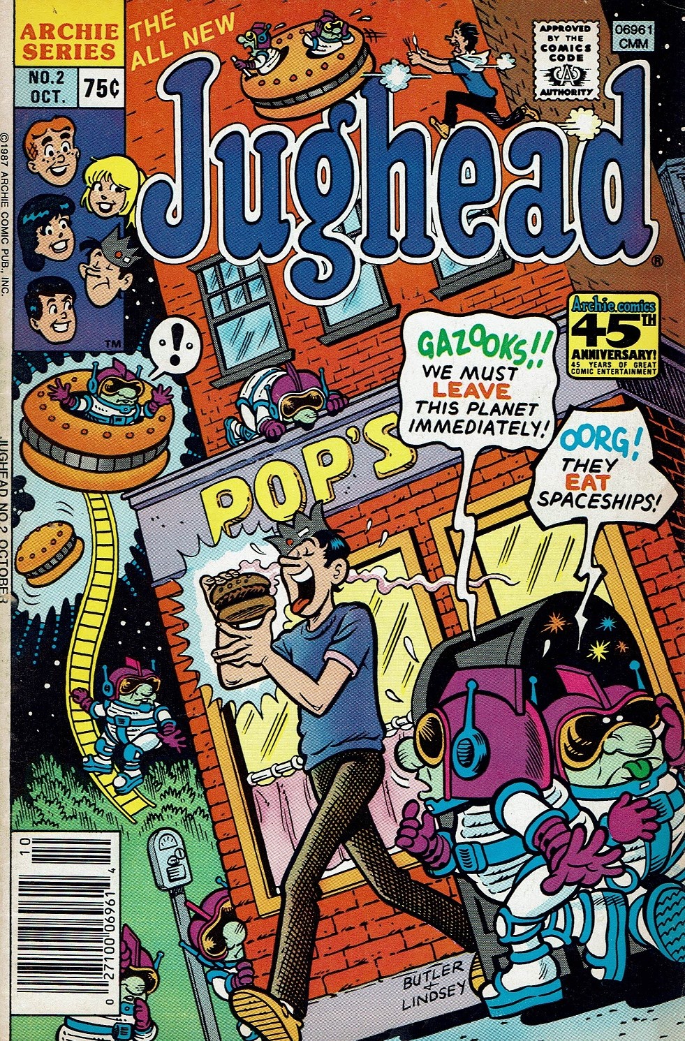 Read online Jughead (1987) comic -  Issue #2 - 1