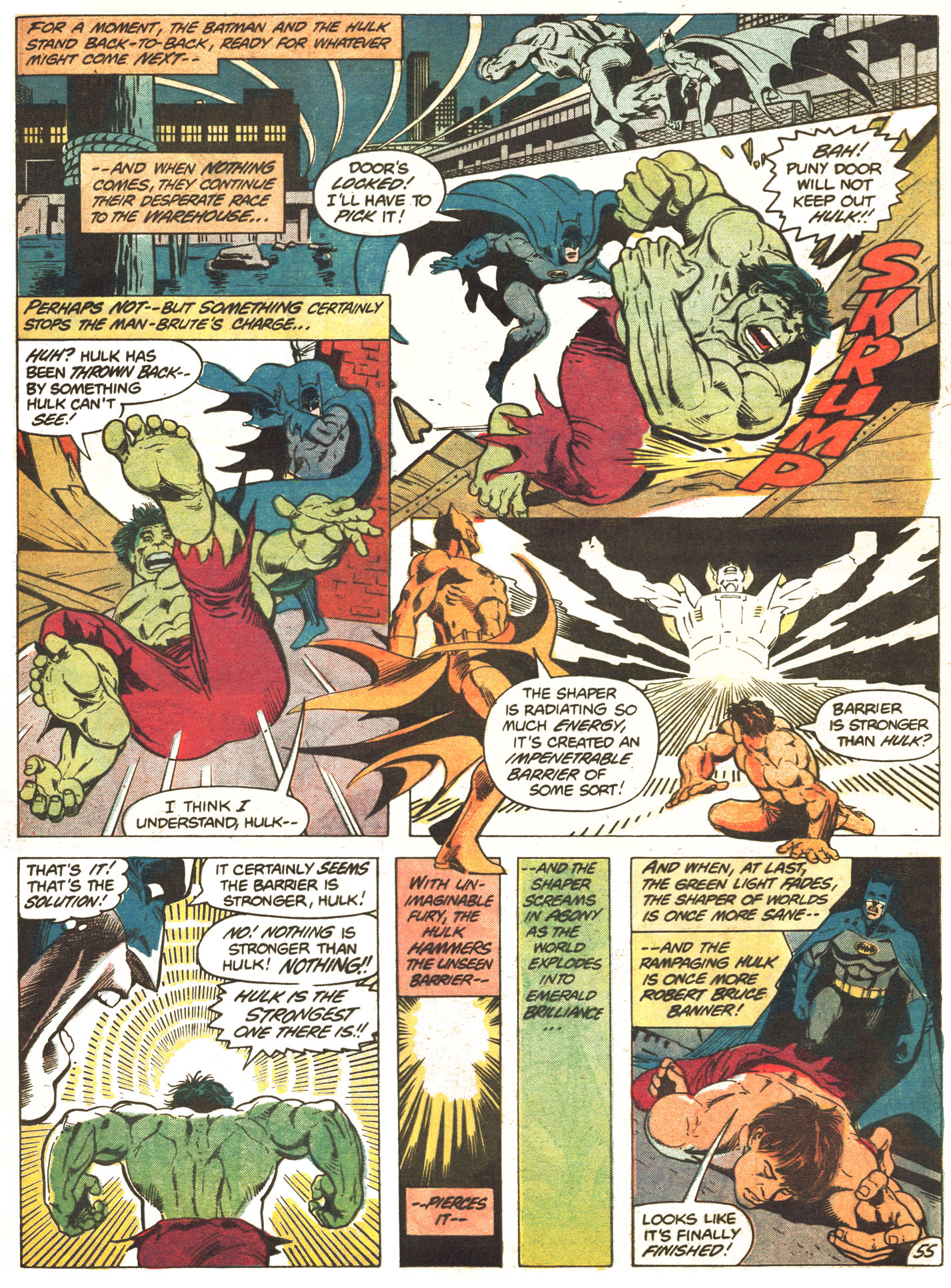 Read online Batman vs. The Incredible Hulk comic -  Issue # Full - 57