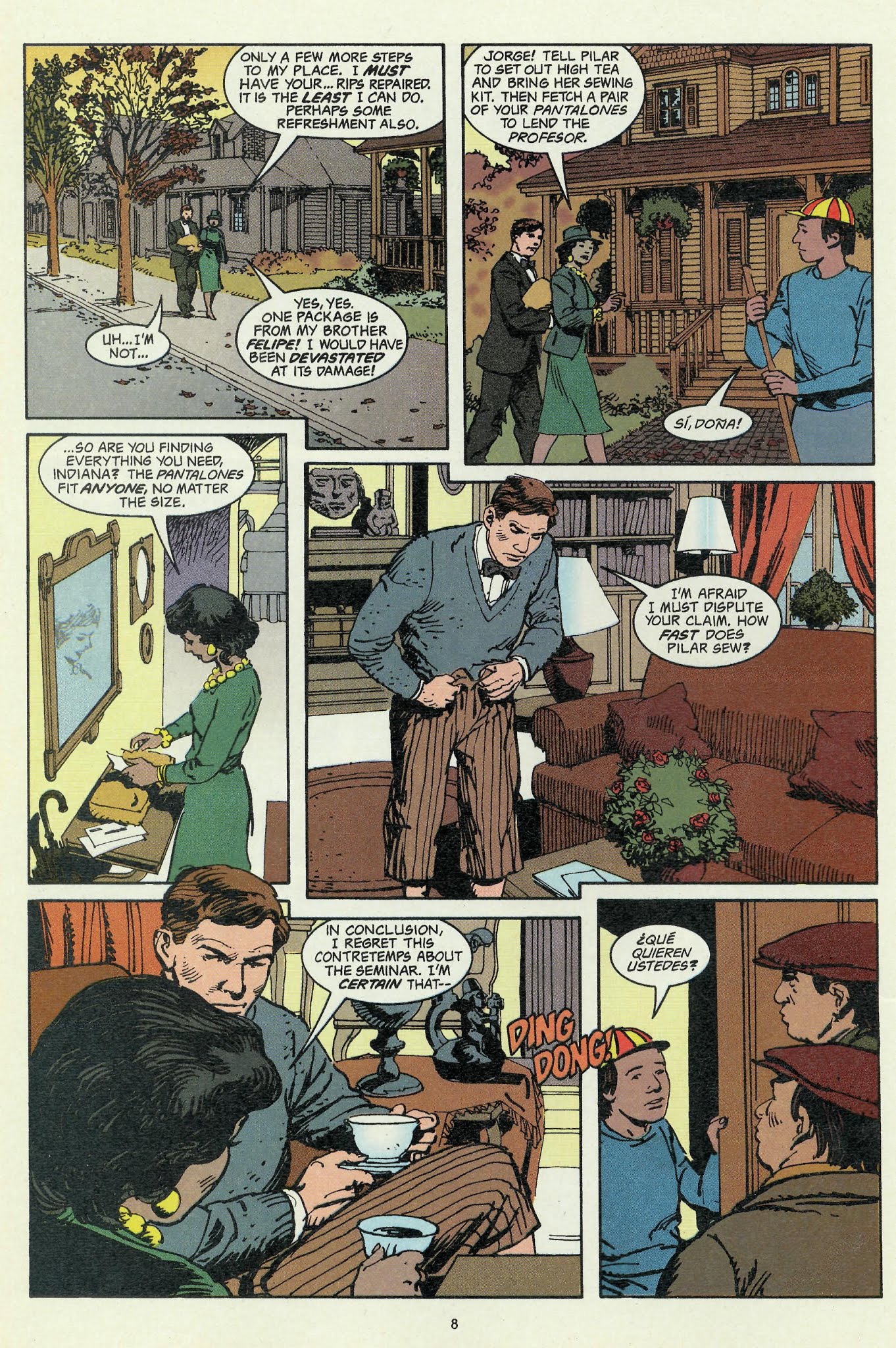 Read online Indiana Jones and the Arms of Gold comic -  Issue #1 - 10