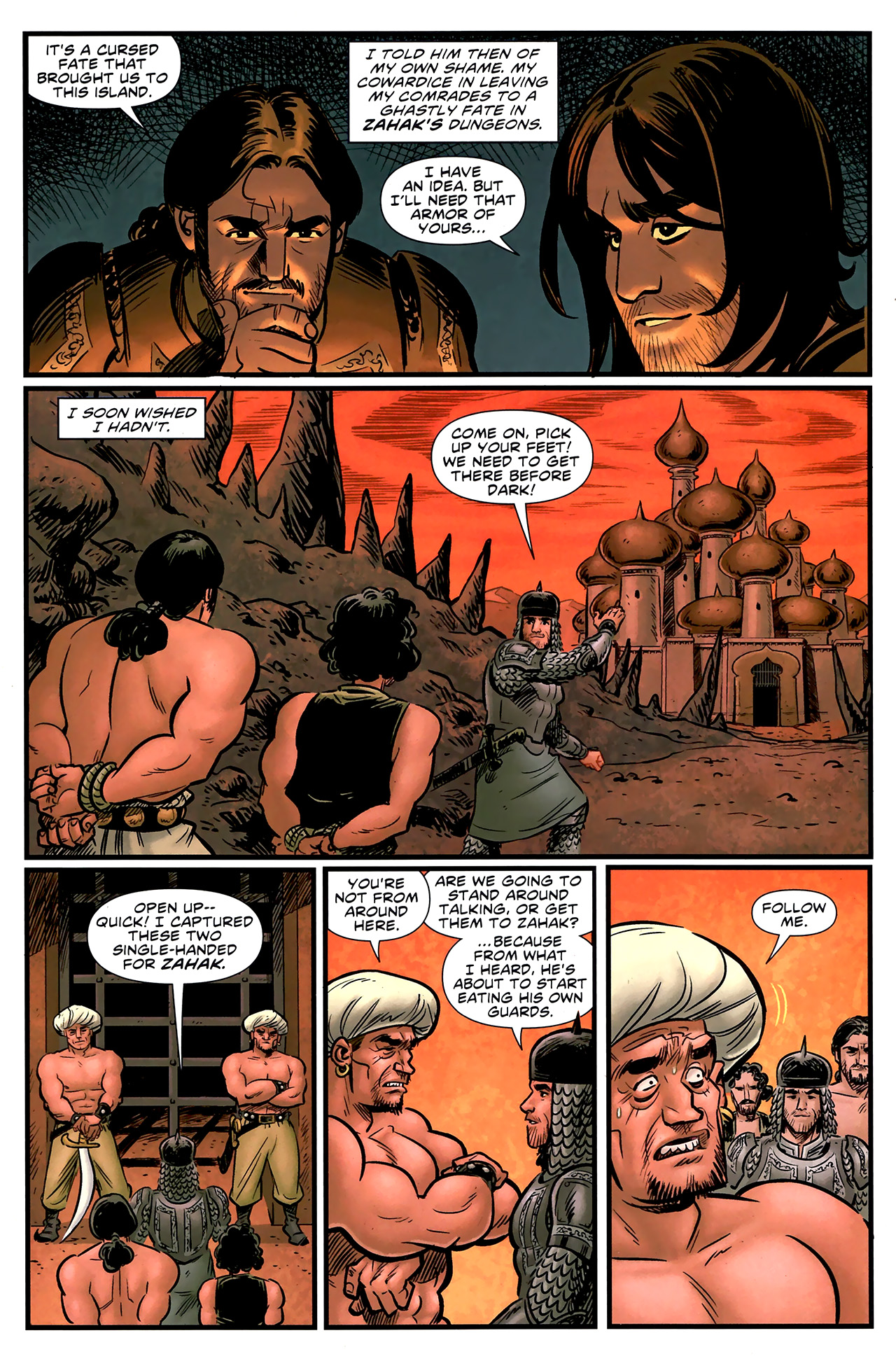 Read online Prince of Persia: Before the Sandstorm comic -  Issue #4 - 20