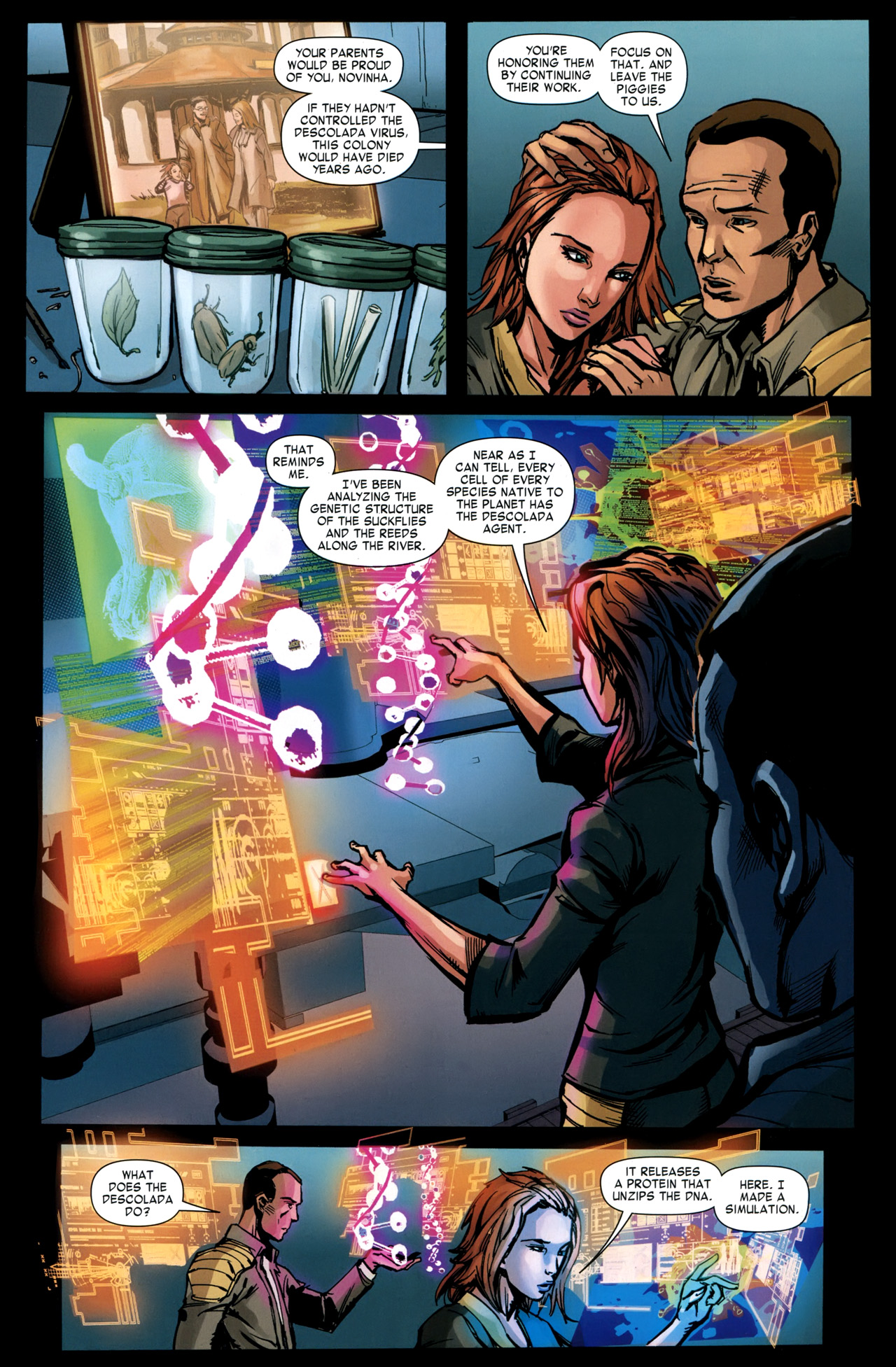 Read online Orson Scott Card's Speaker for the Dead comic -  Issue #1 - 10