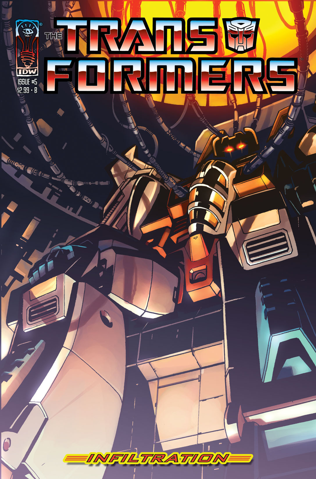 Read online The Transformers: Infiltration comic -  Issue #5 - 2