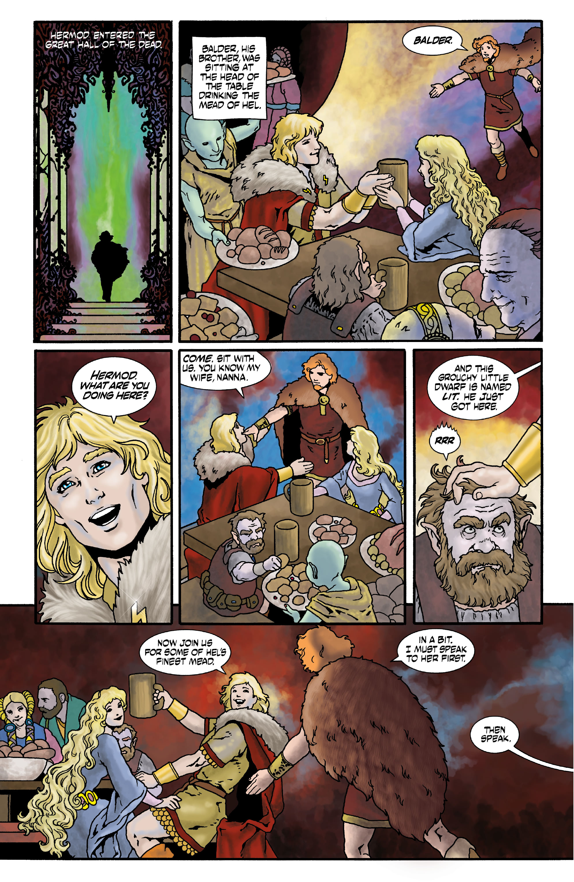 Read online Norse Mythology III comic -  Issue #3 - 14