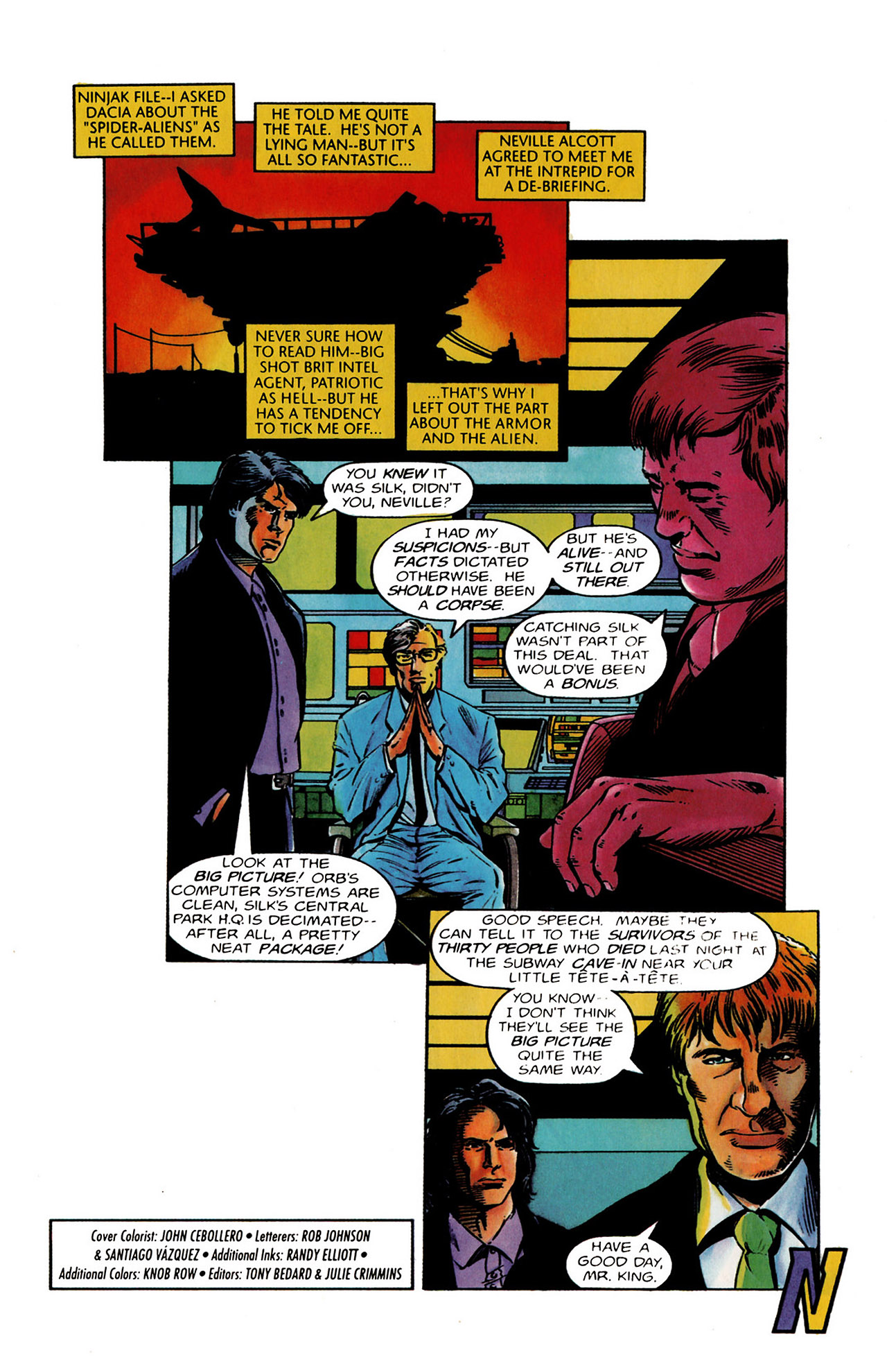Read online Ninjak (1994) comic -  Issue #6 - 22