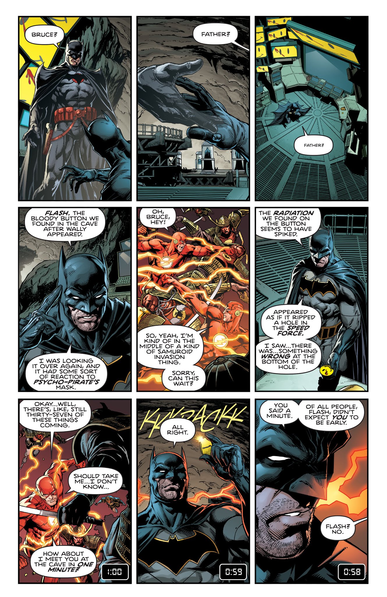 Read online Batman/The Flash The Button Deluxe Edition comic -  Issue # TPB - 13