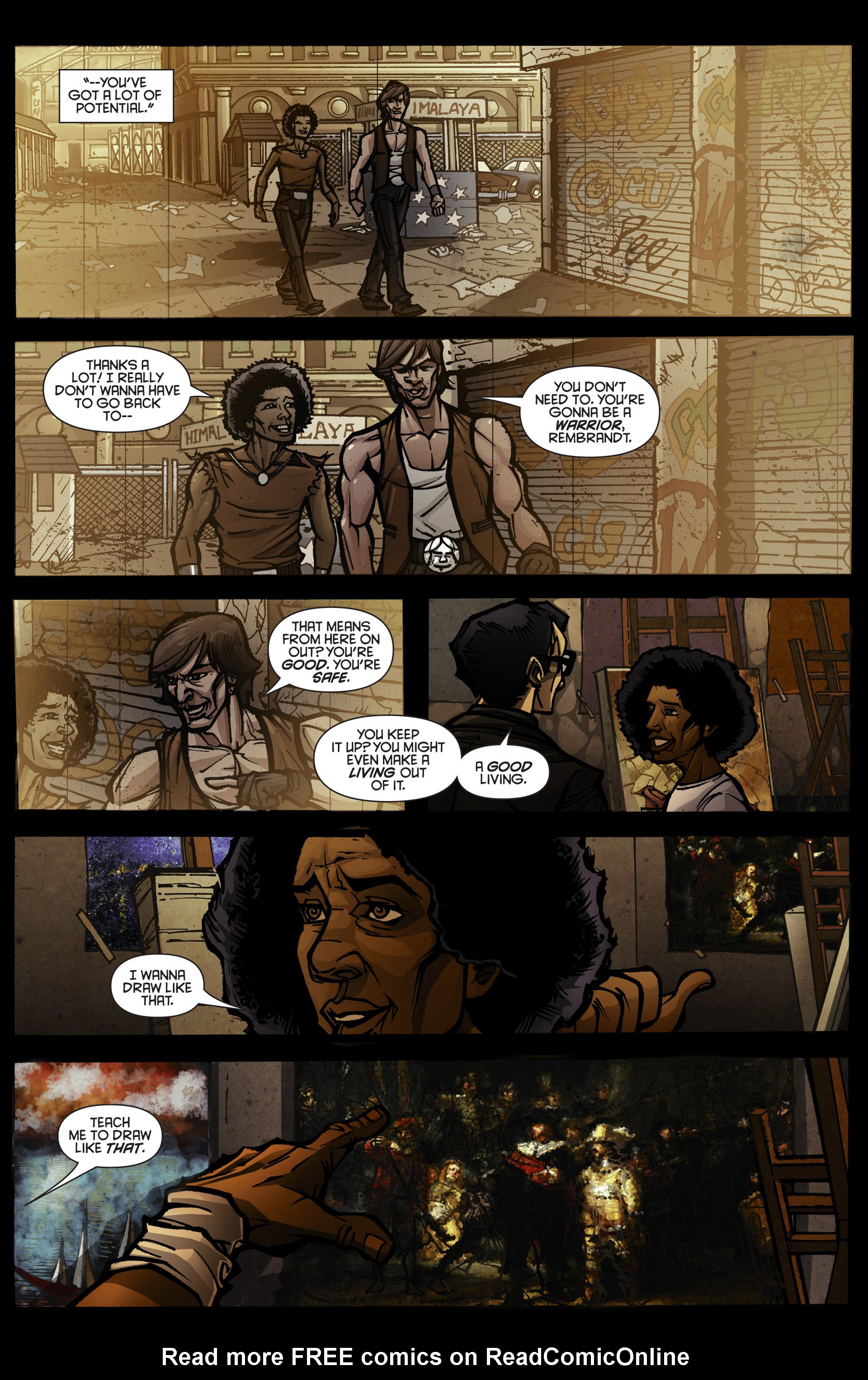 Read online The Warriors: Jailbreak comic -  Issue #1 - 10