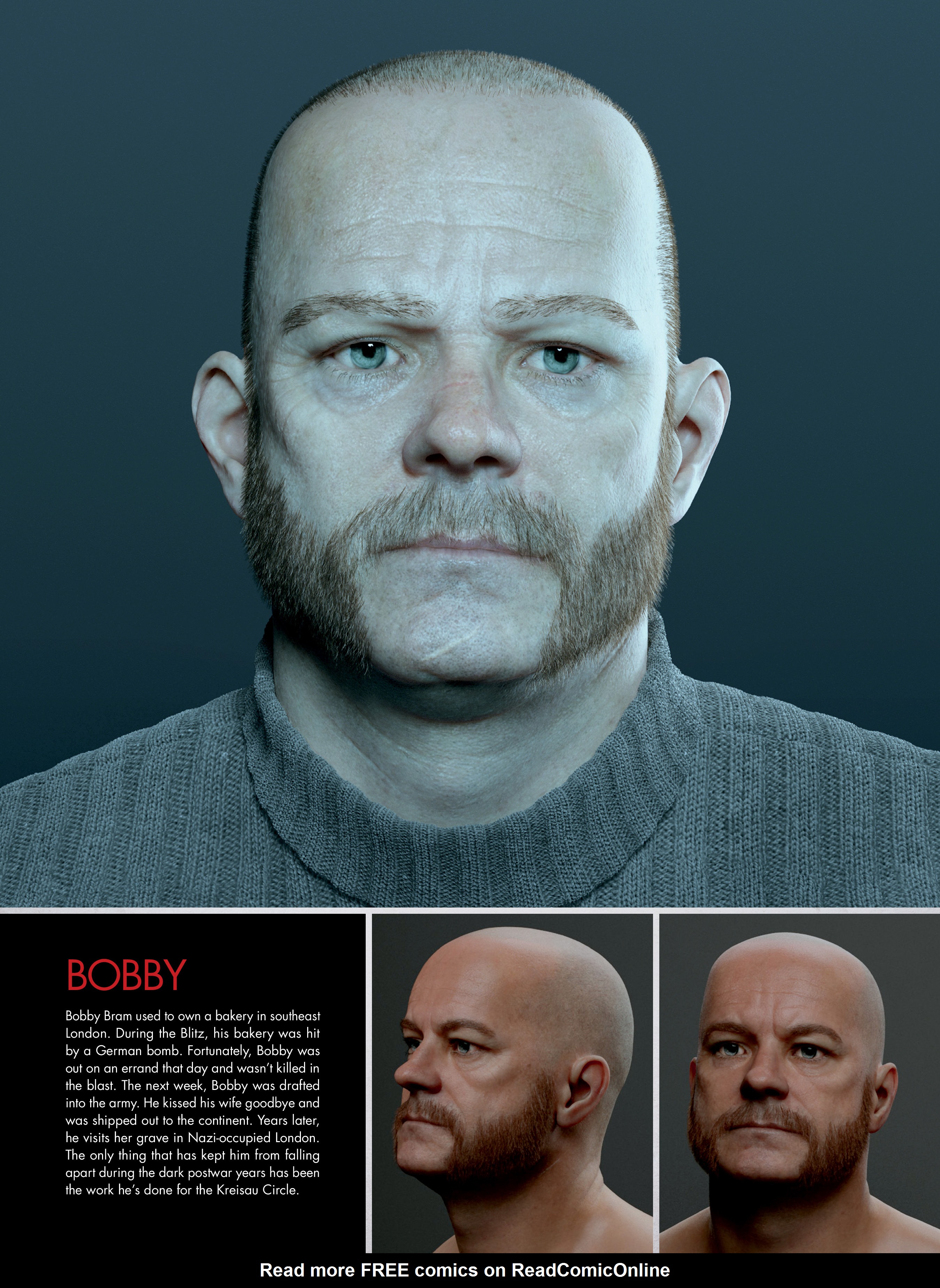 Read online The Art of Wolfenstein: The New Order comic -  Issue # TPB (Part 2) - 3