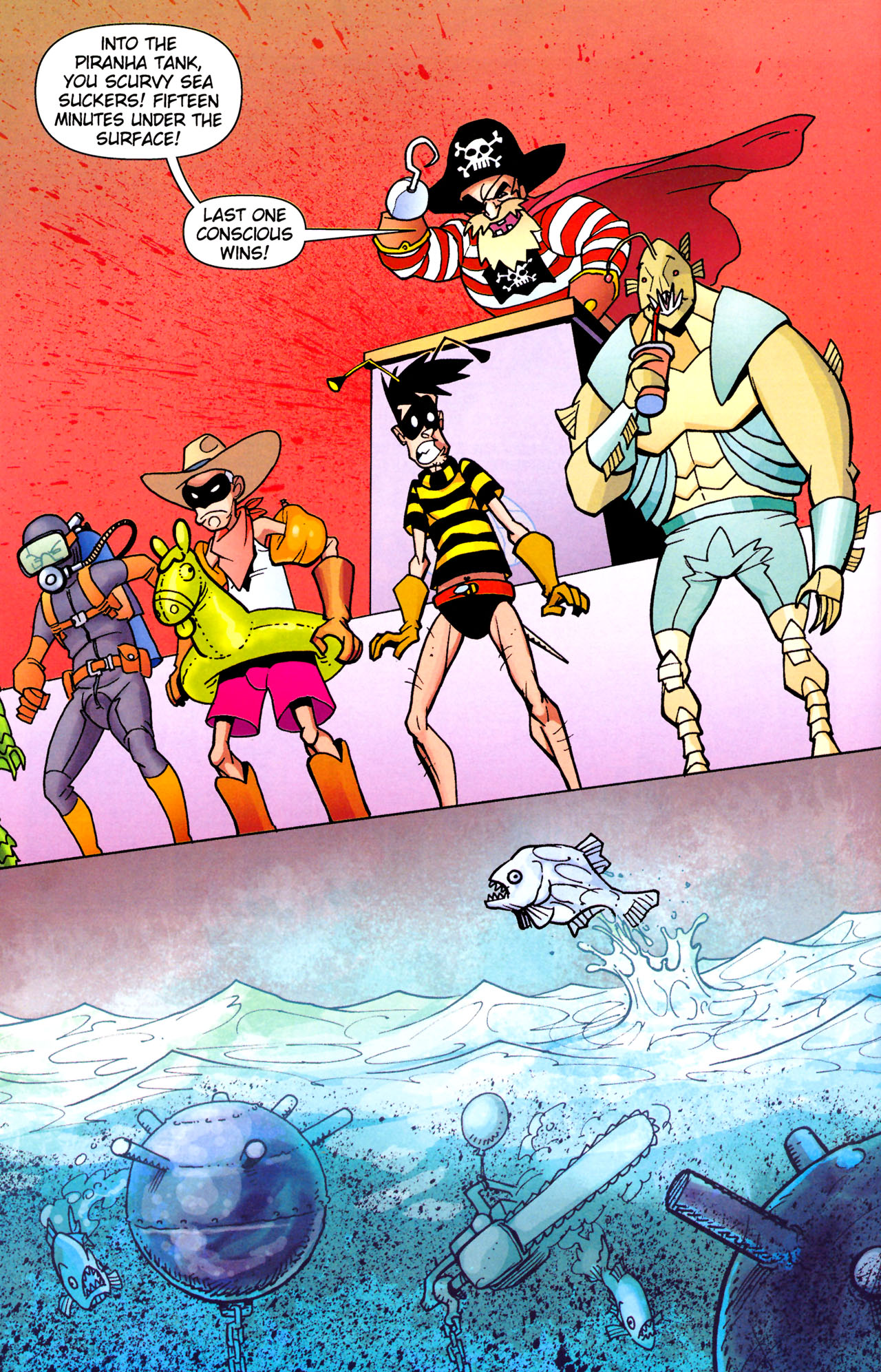 Read online Paul Jenkins' Sidekick Summer Special comic -  Issue #1 - 24