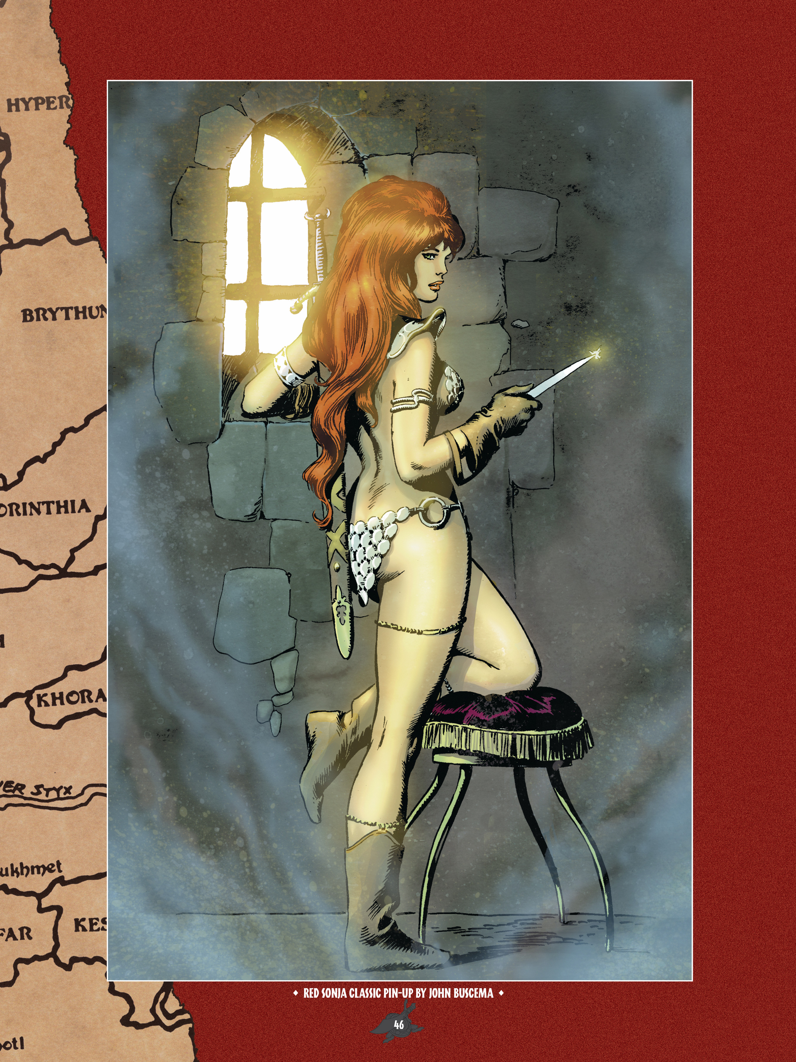 Read online The Art of Red Sonja comic -  Issue # TPB 1 (Part 1) - 45