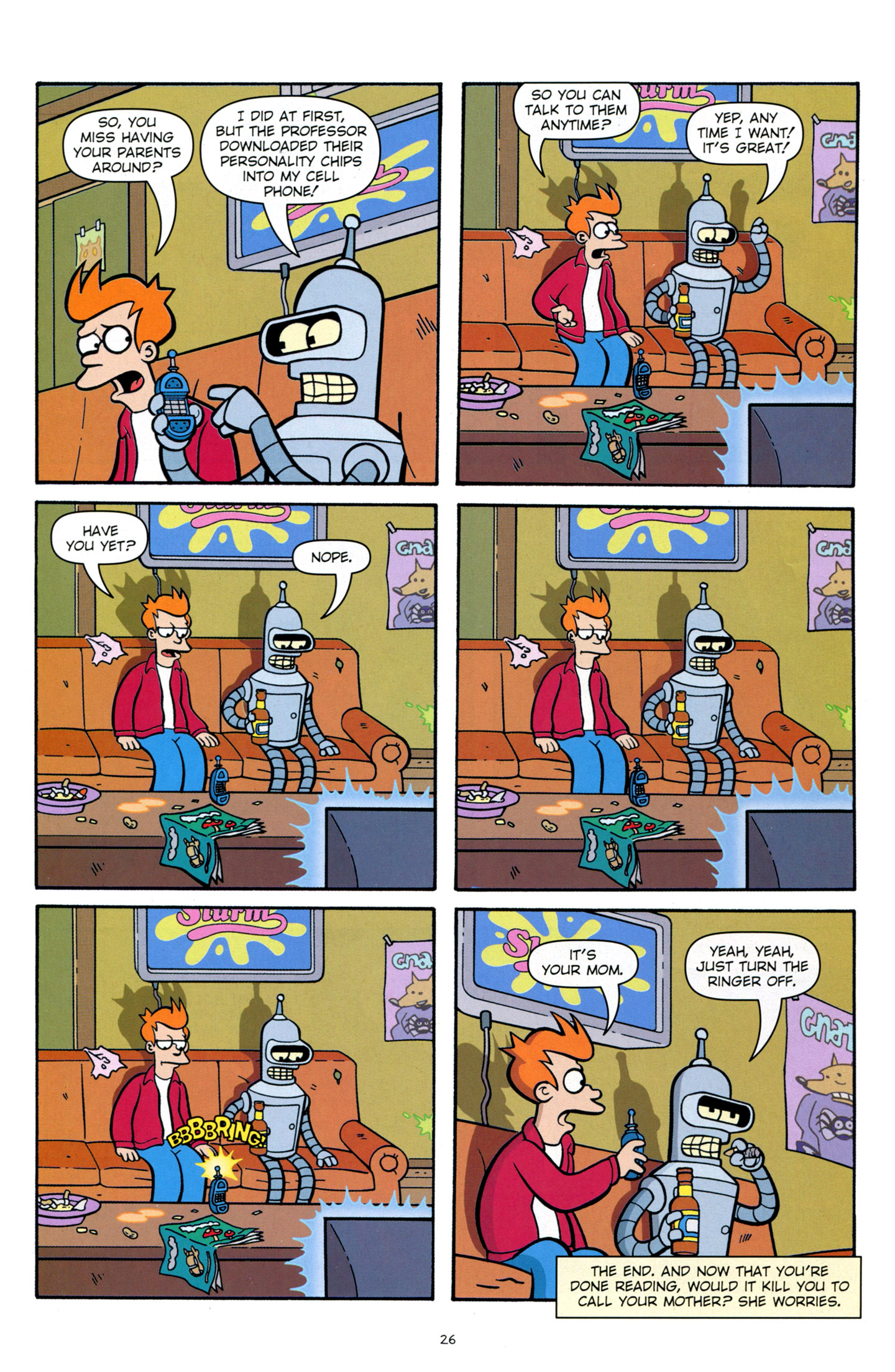 Read online Futurama Comics comic -  Issue #58 - 23