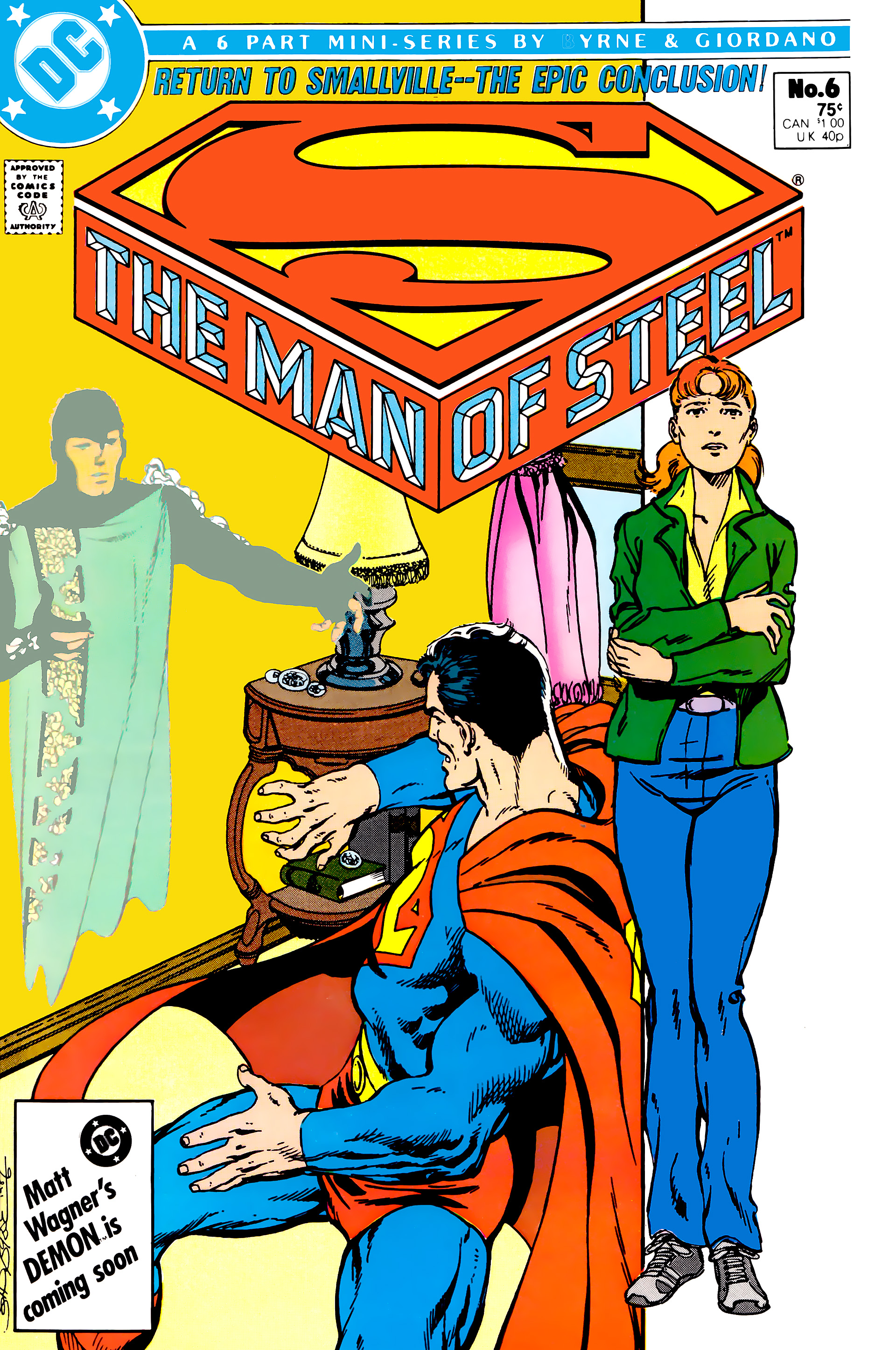 Read online The Man of Steel comic -  Issue #6 - 1