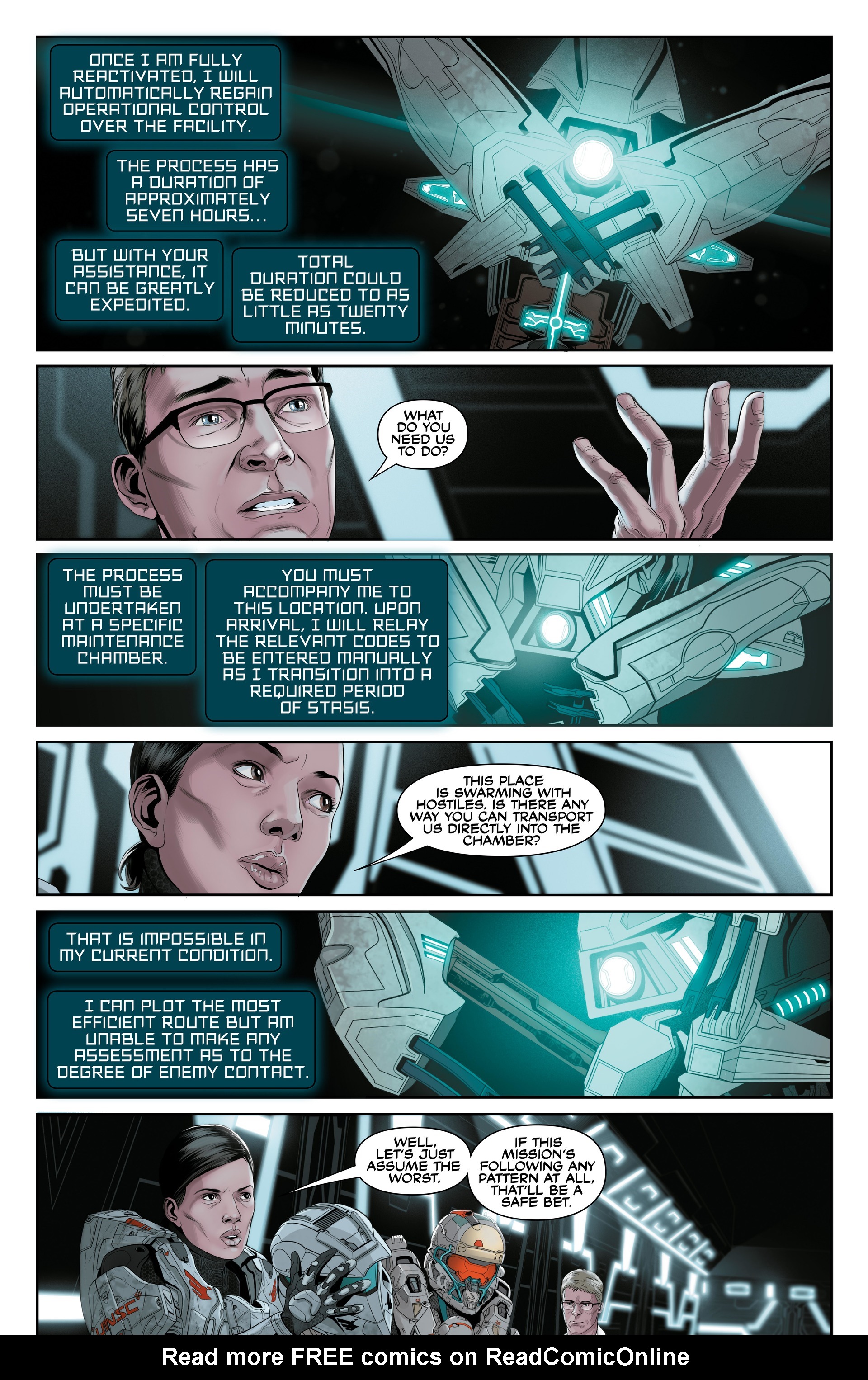 Read online Halo: Initiation and Escalation comic -  Issue # TPB (Part 7) - 17