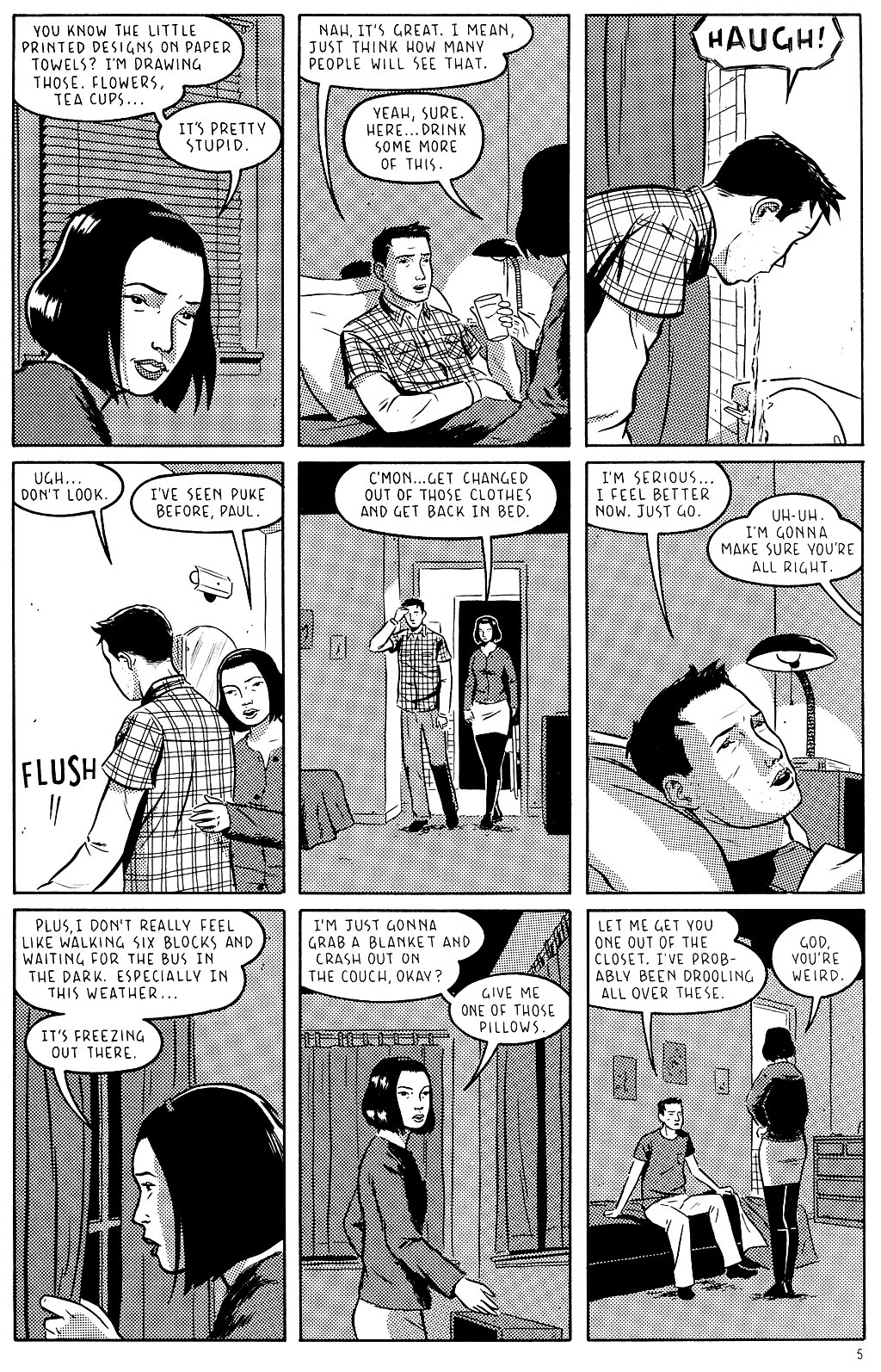 Read online Optic Nerve comic -  Issue #4 - 5