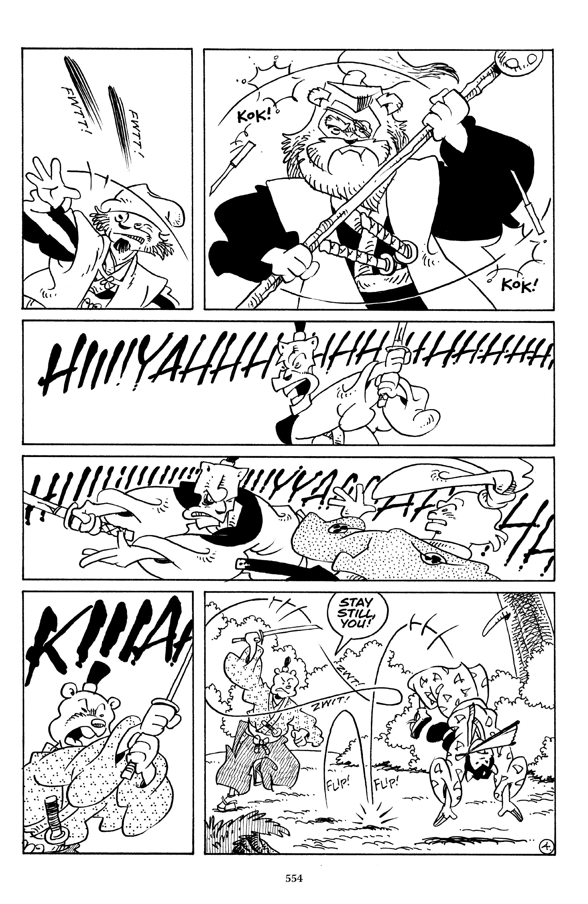 Read online The Usagi Yojimbo Saga comic -  Issue # TPB 4 - 550