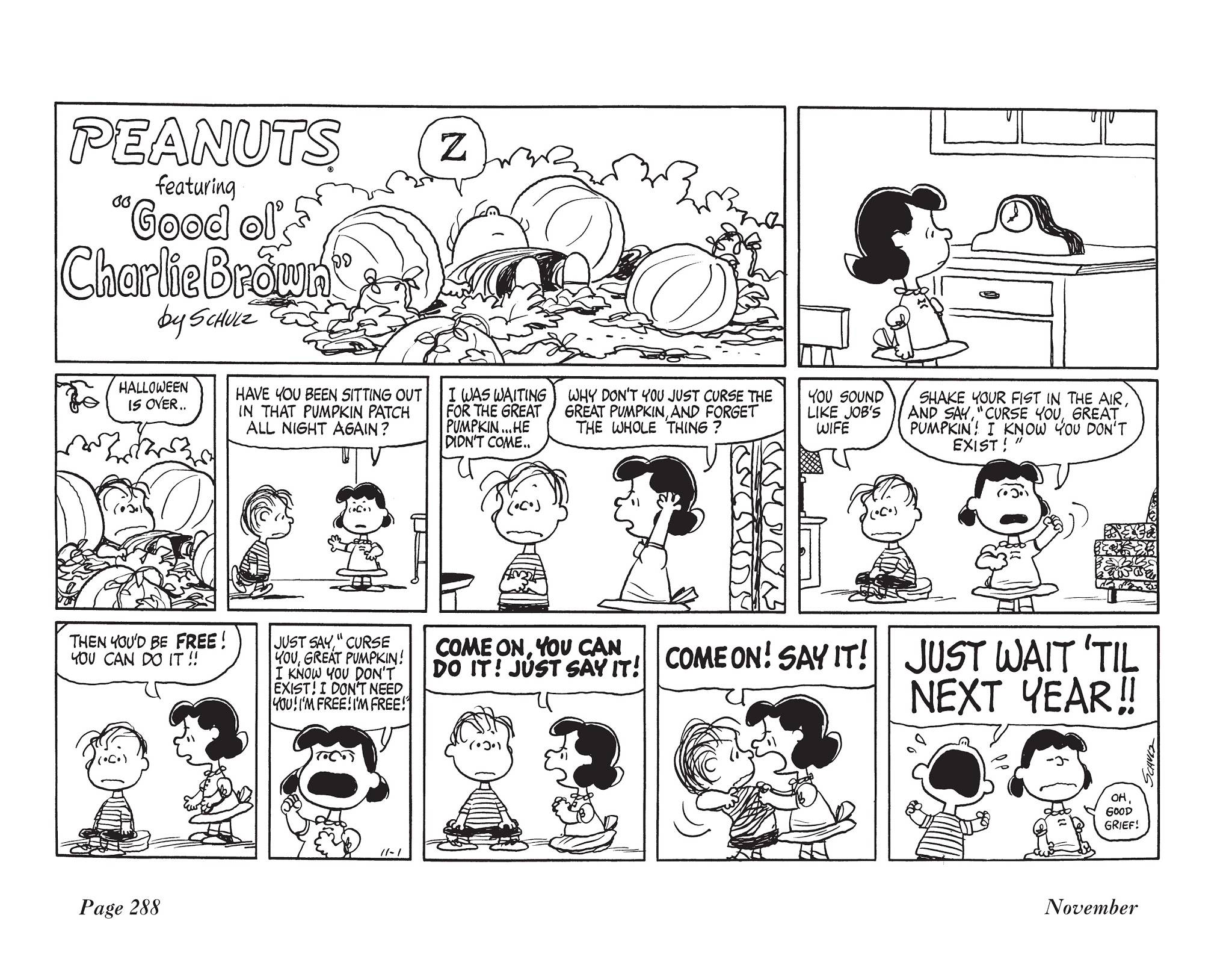 Read online The Complete Peanuts comic -  Issue # TPB 10 - 301