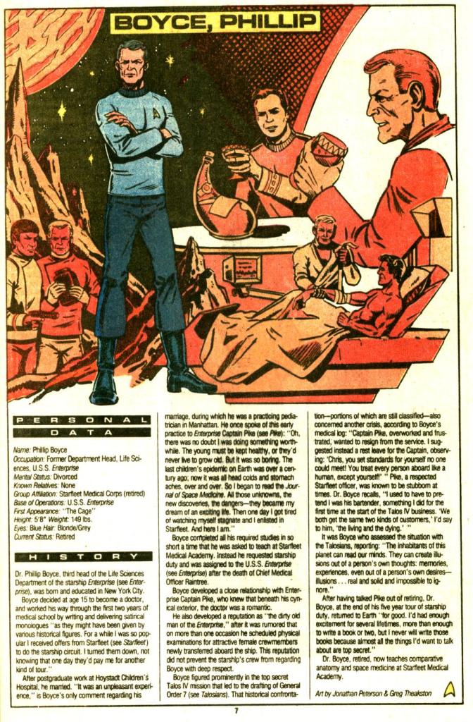 Read online Who's Who in Star Trek comic -  Issue #1 - 9