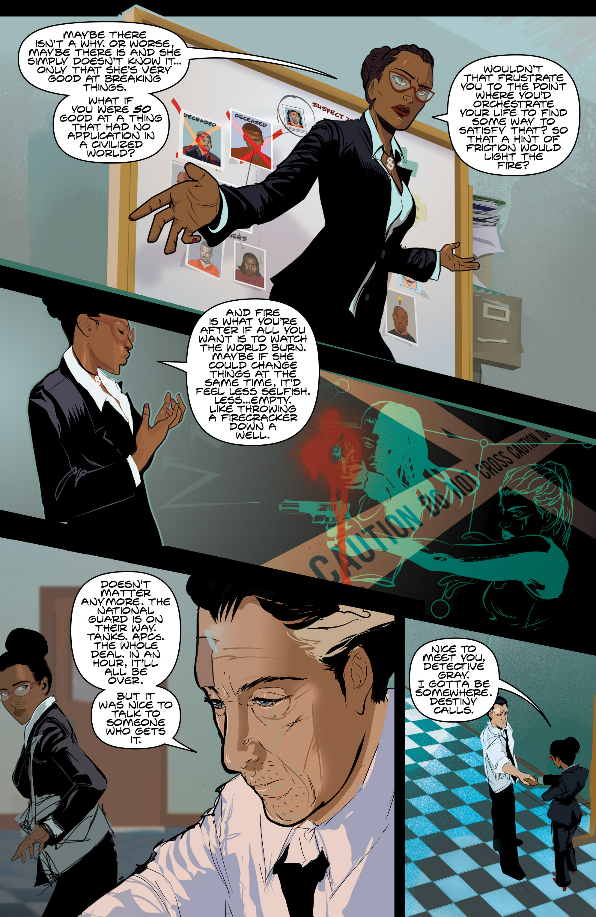 Read online Genius comic -  Issue #4 - 19