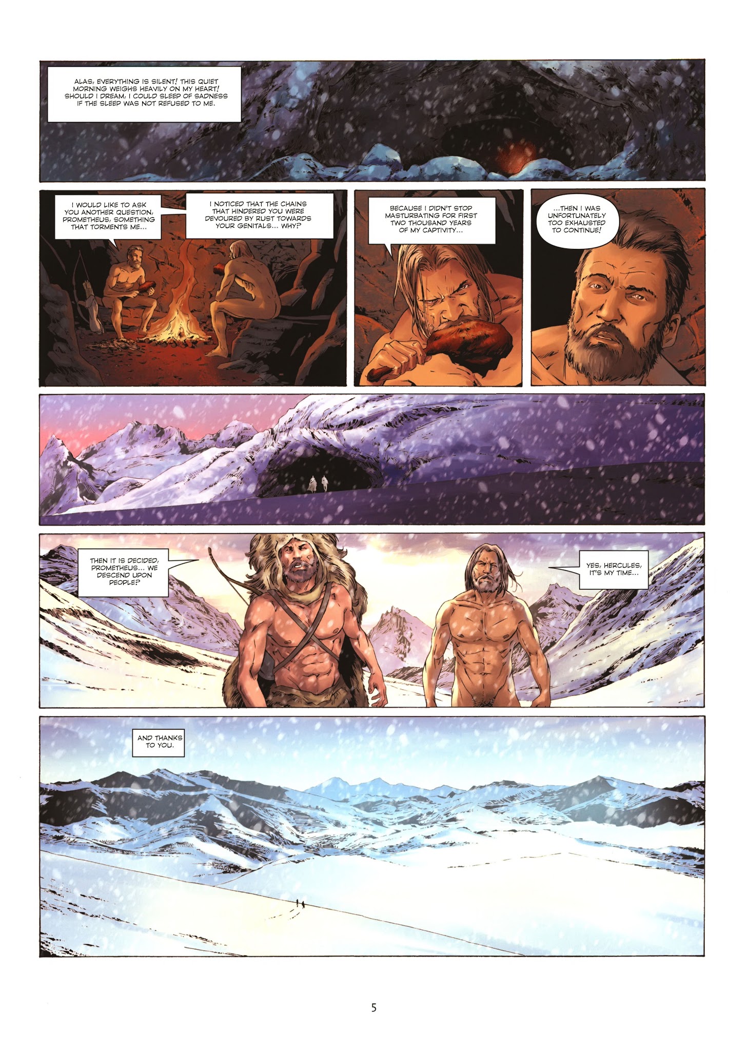 Read online Prometheus comic -  Issue #6 - 6