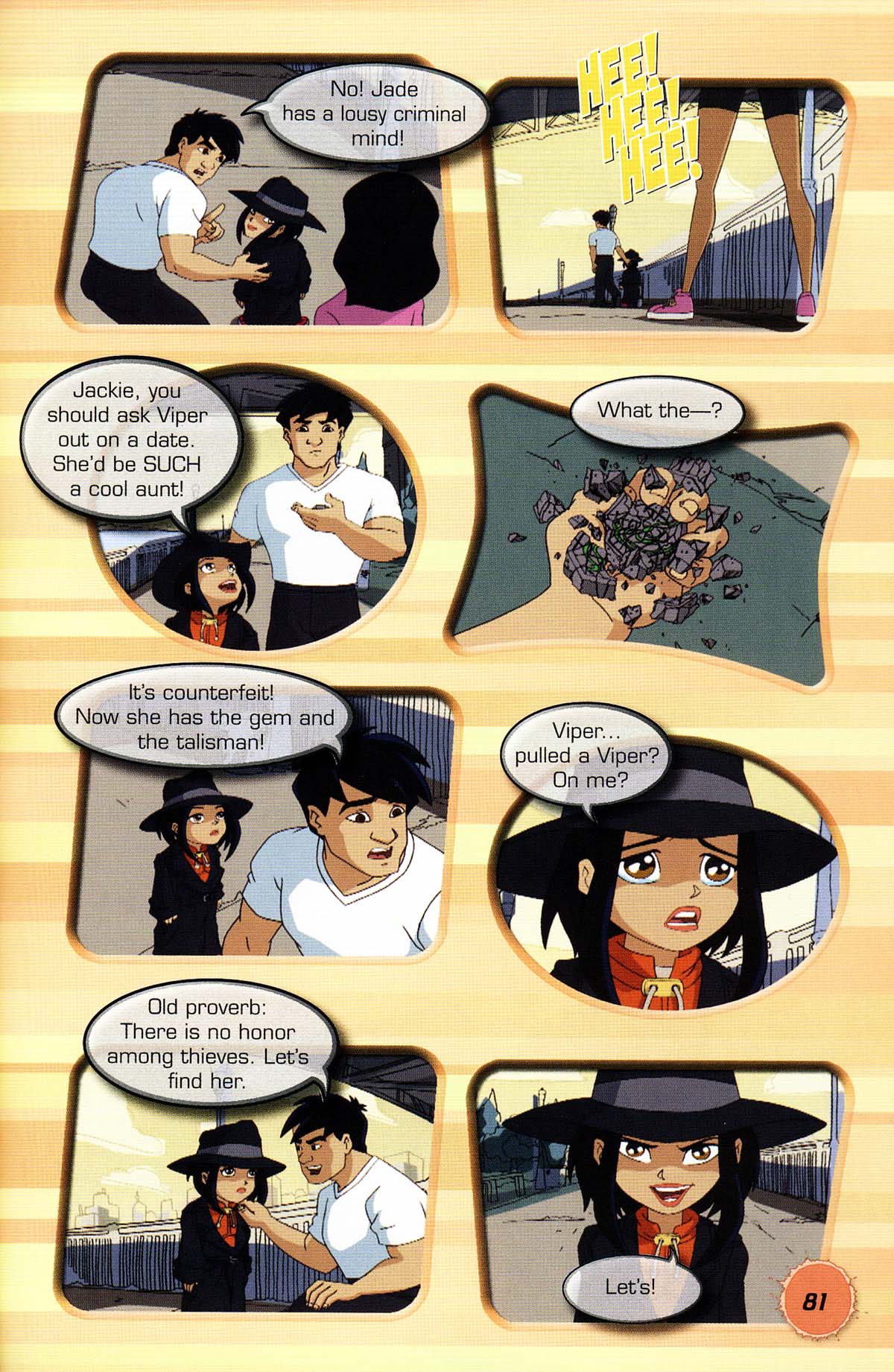 Read online Jackie Chan Adventures comic -  Issue # TPB 2 - 82