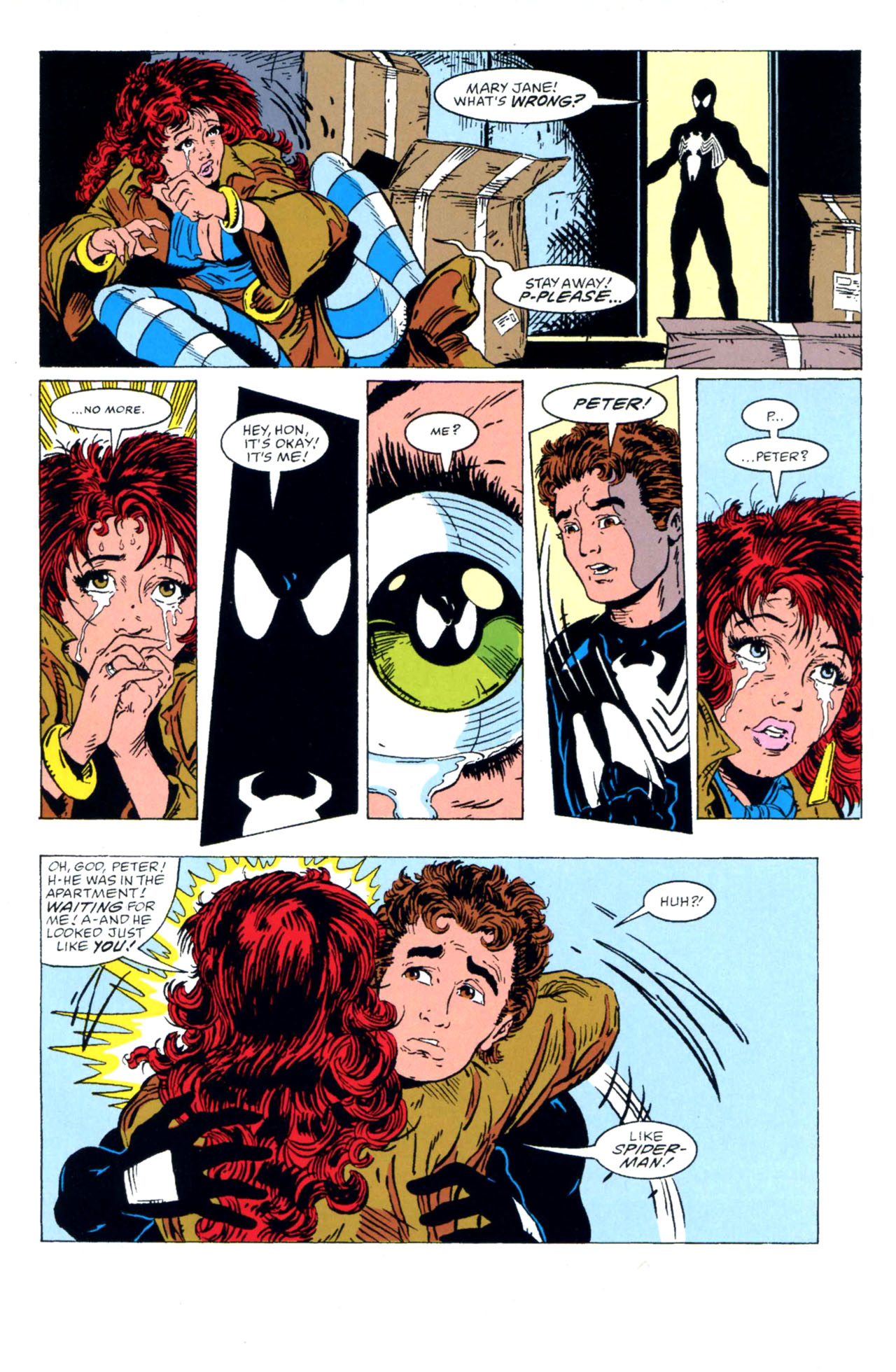 Read online Spider-Man: Birth of Venom comic -  Issue # TPB - 151
