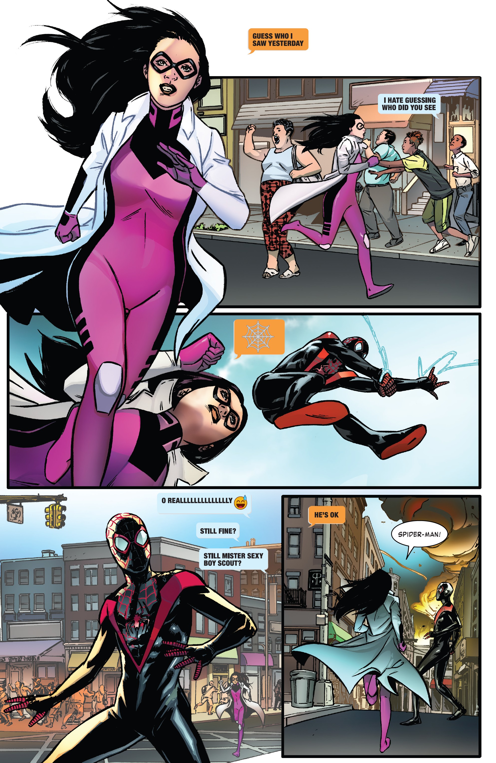 Read online Miles Morales: Spider-Man comic -  Issue #7 - 8