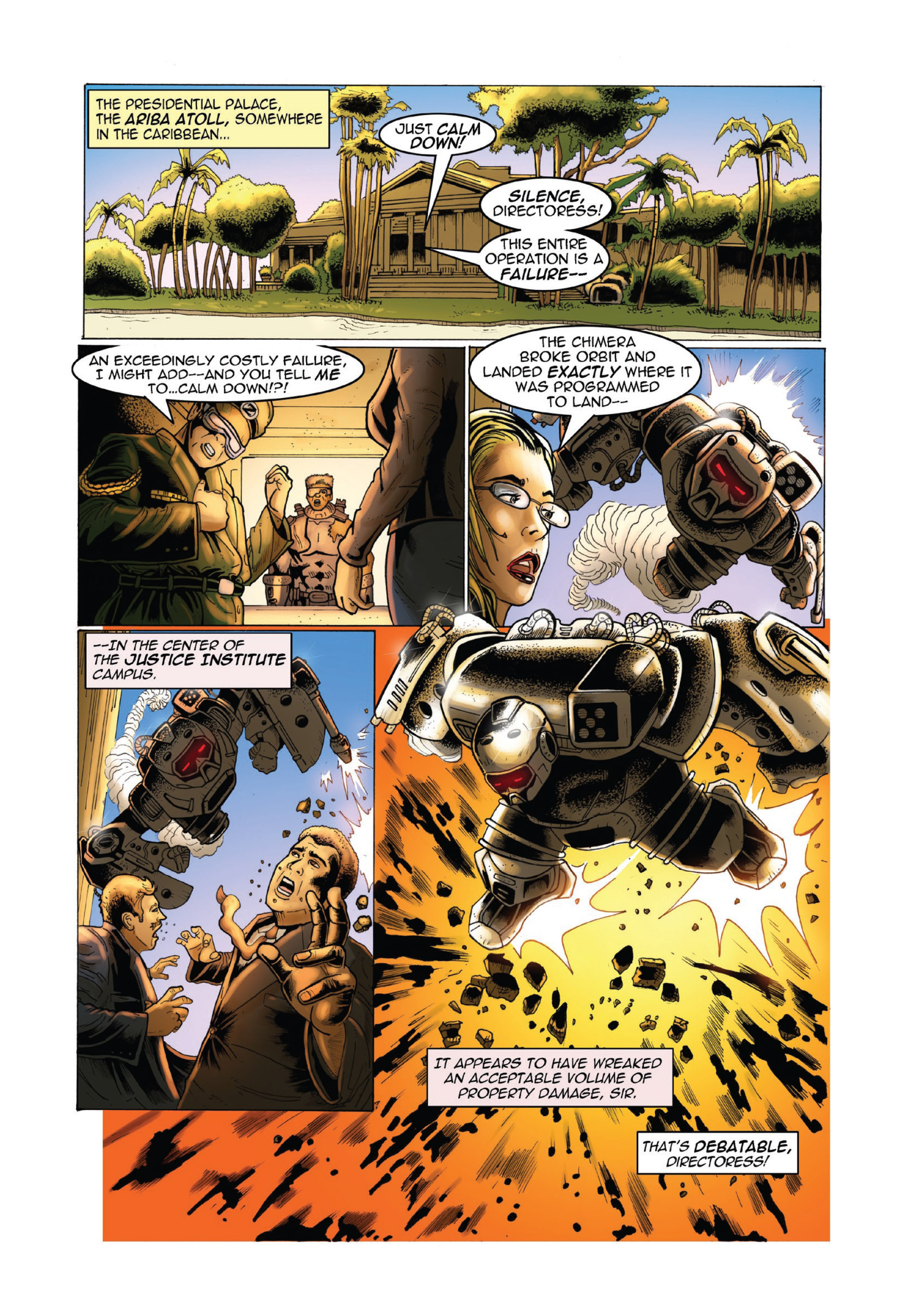 Read online The Justice Machine: Object of Power comic -  Issue # TPB - 13