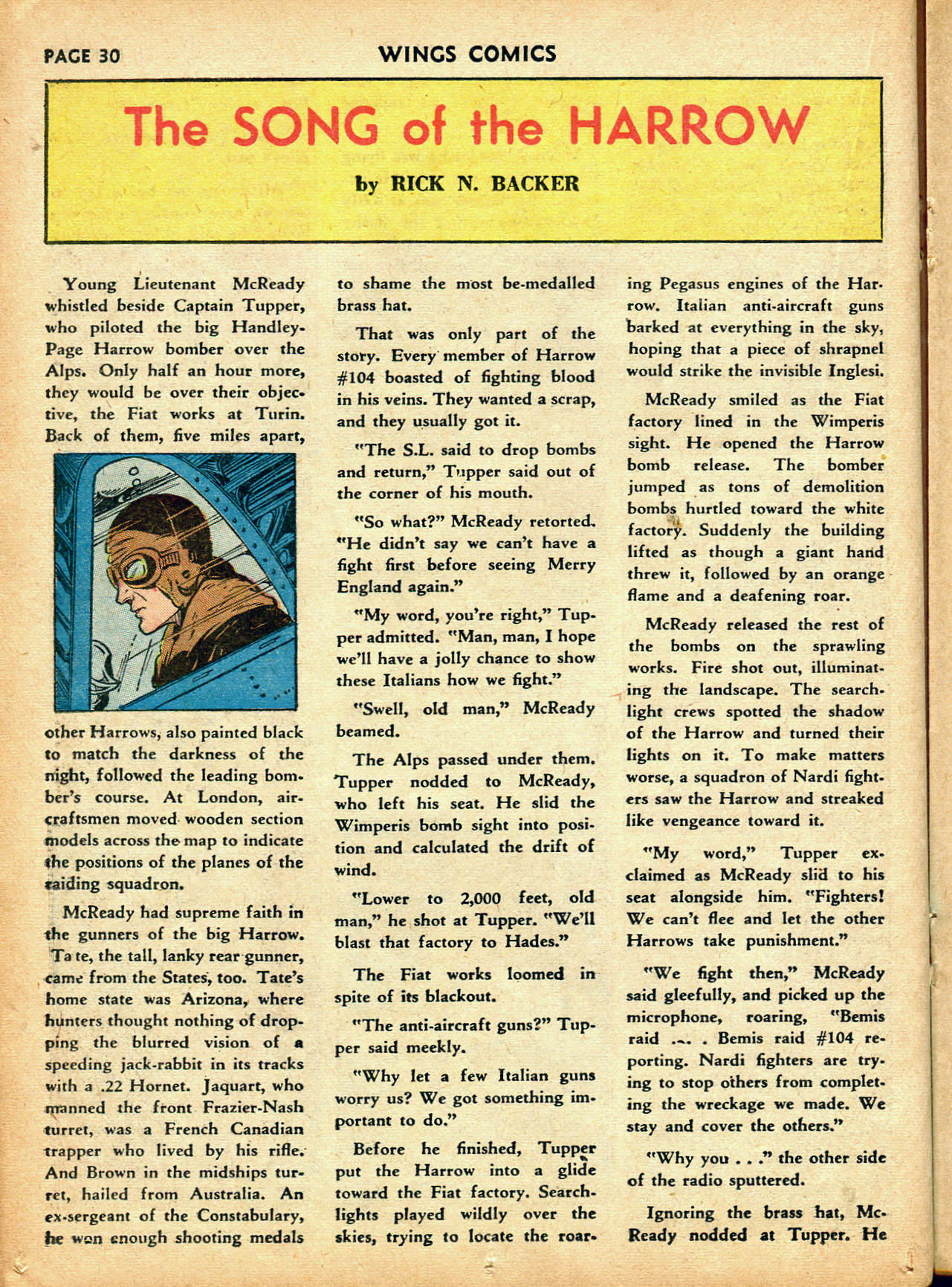 Read online Wings Comics comic -  Issue #6 - 32