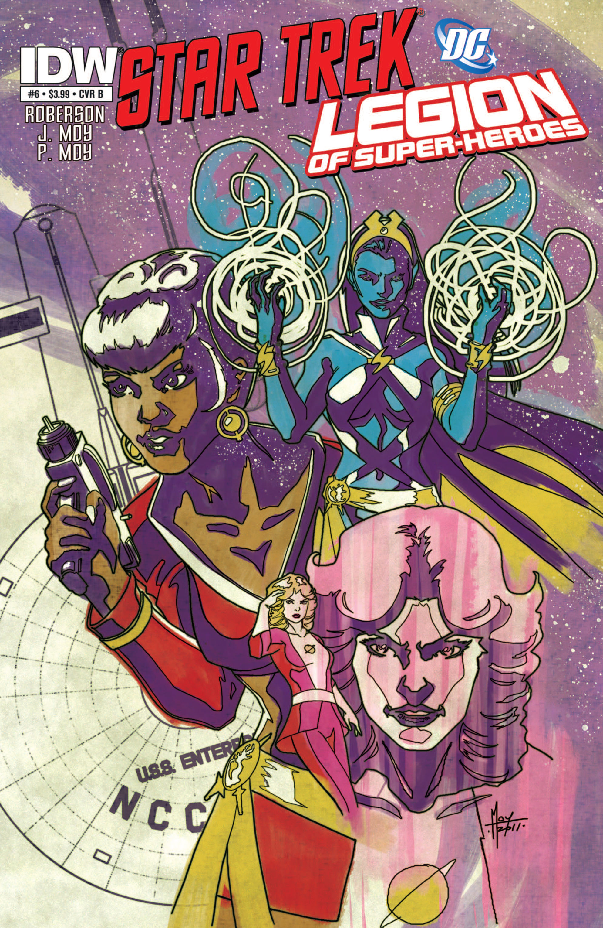 Read online Star Trek/Legion of Super-Heroes comic -  Issue #6 - 2