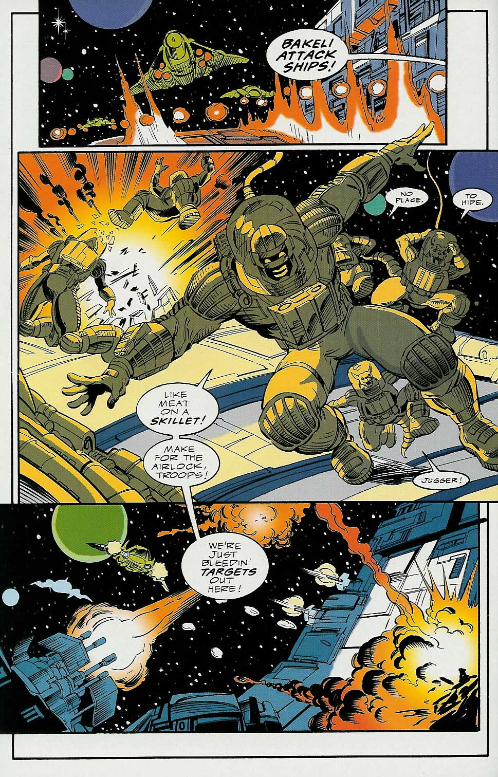 Read online Alien Legion: One Planet at a Time comic -  Issue #3 - 9