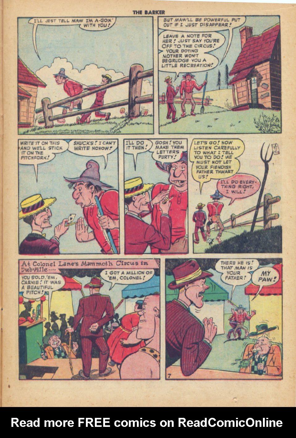 Read online Barker comic -  Issue #8 - 21