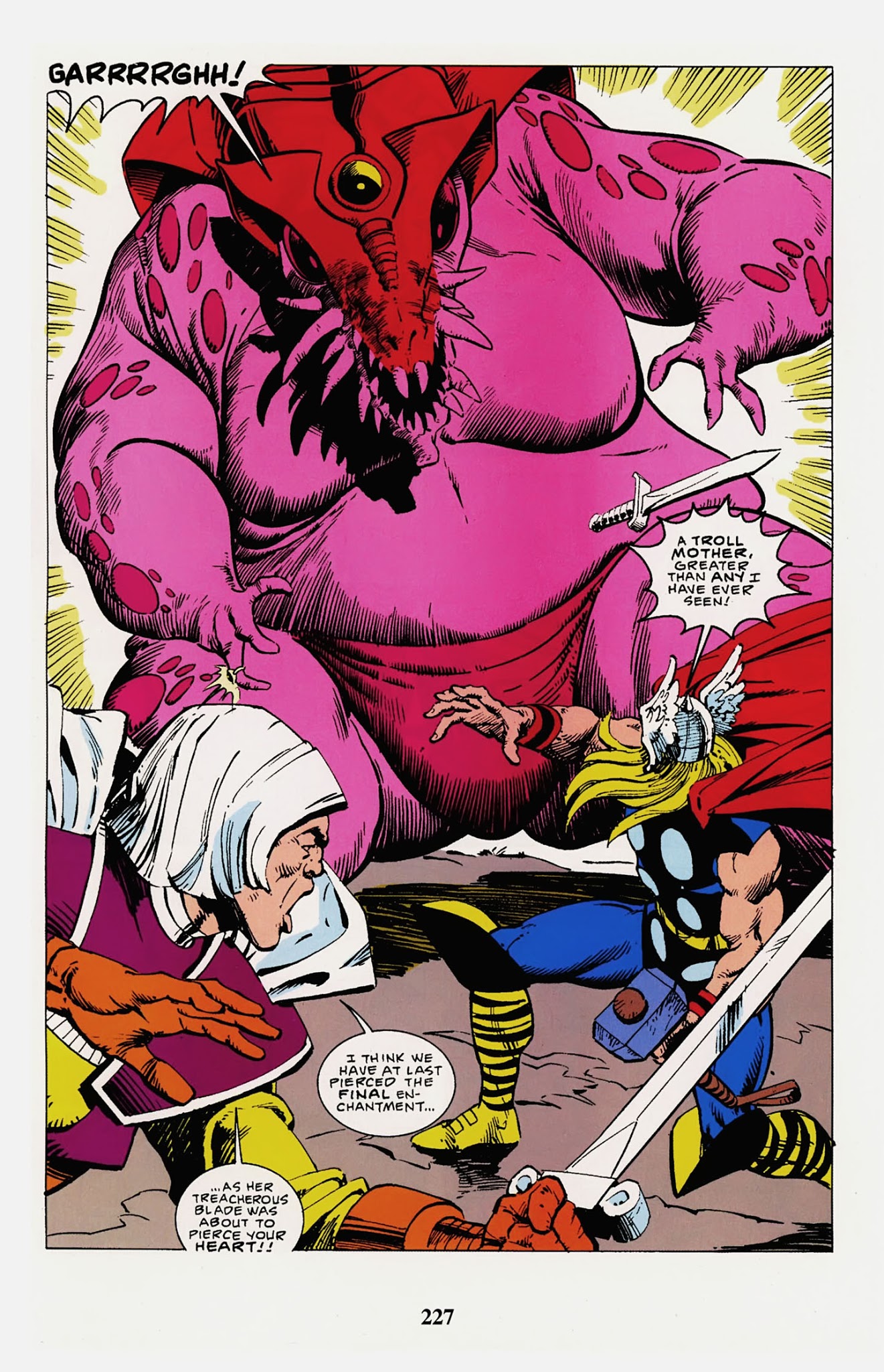 Read online Thor Visionaries: Walter Simonson comic -  Issue # TPB 3 - 229