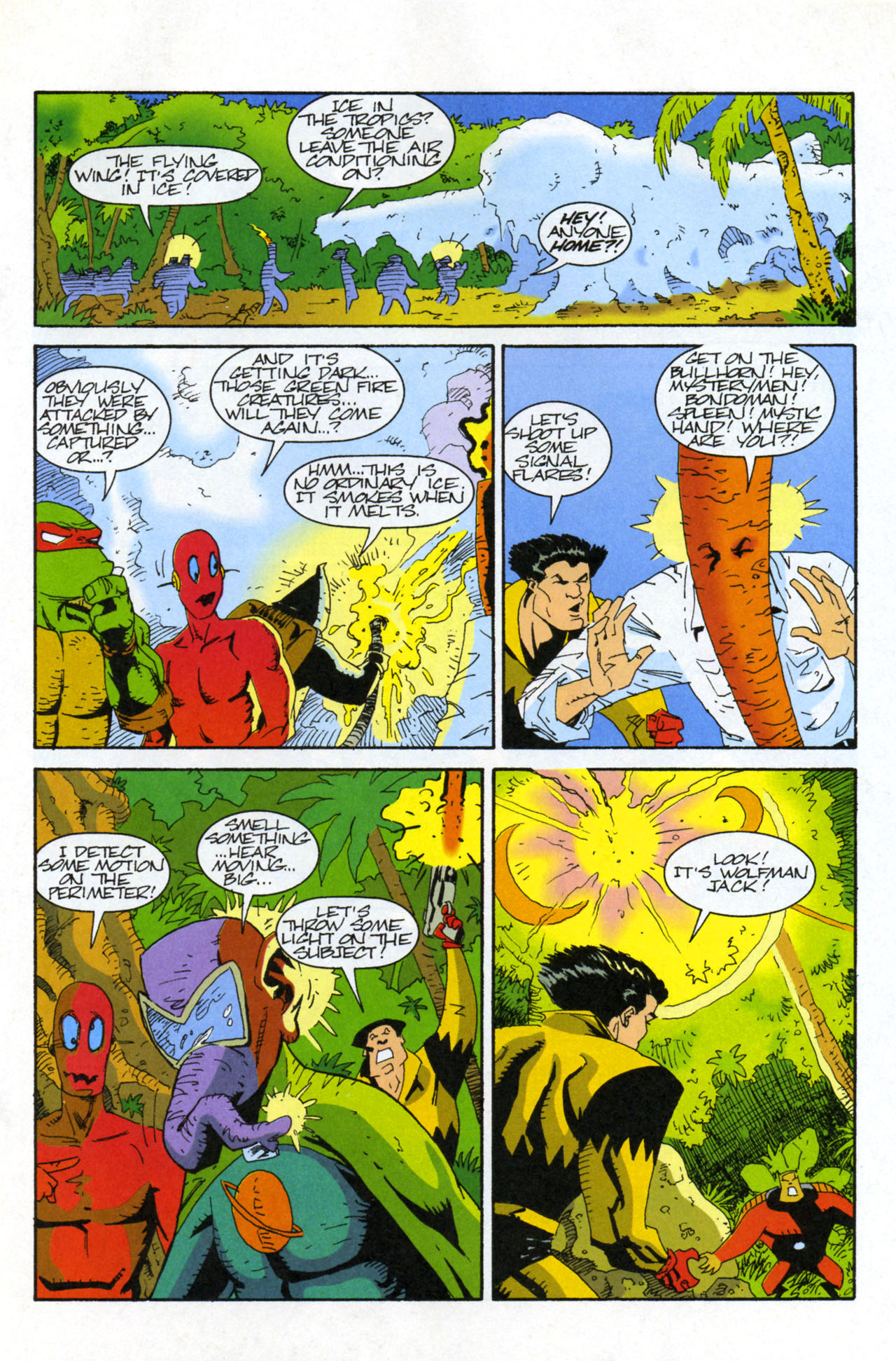 Teenage Mutant Ninja Turtles/Flaming Carrot Crossover Issue #4 #4 - English 15