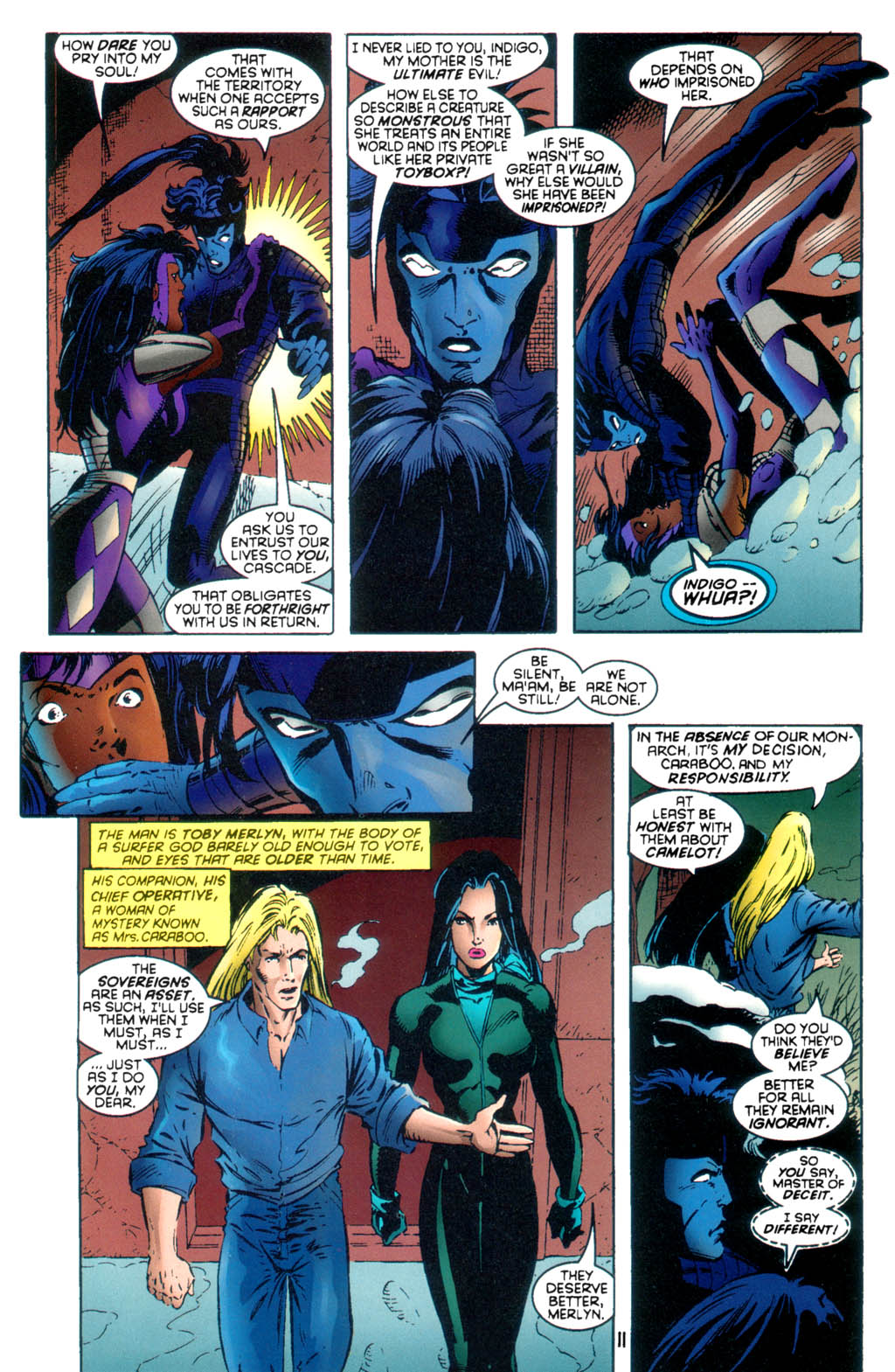 Read online Sovereign Seven comic -  Issue #31 - 12